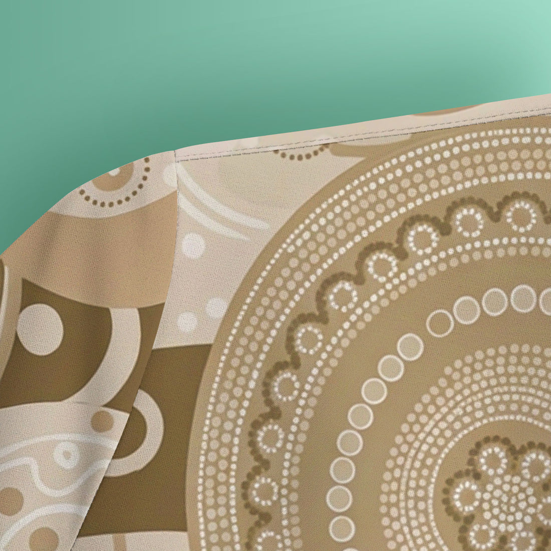 Australian Indigenous Inspired Dot Art Scrub Top, Cute Koala Pattern Nurse Shirt, Comfortable Scrubs For Nursing