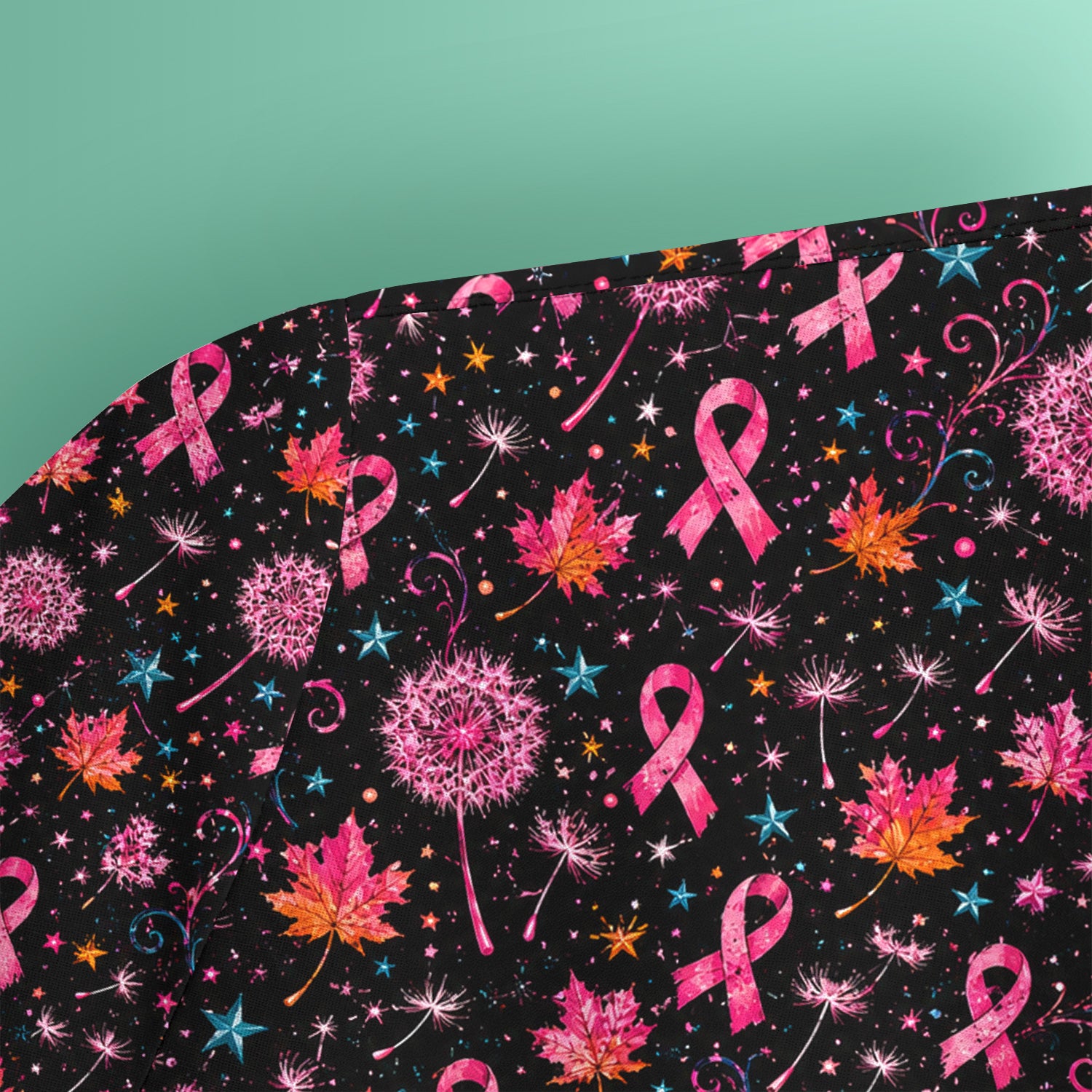 Meaningful Breast Cancer Awareness Skeleton Scrub Top, Comfortable Scrubs for Nurses
