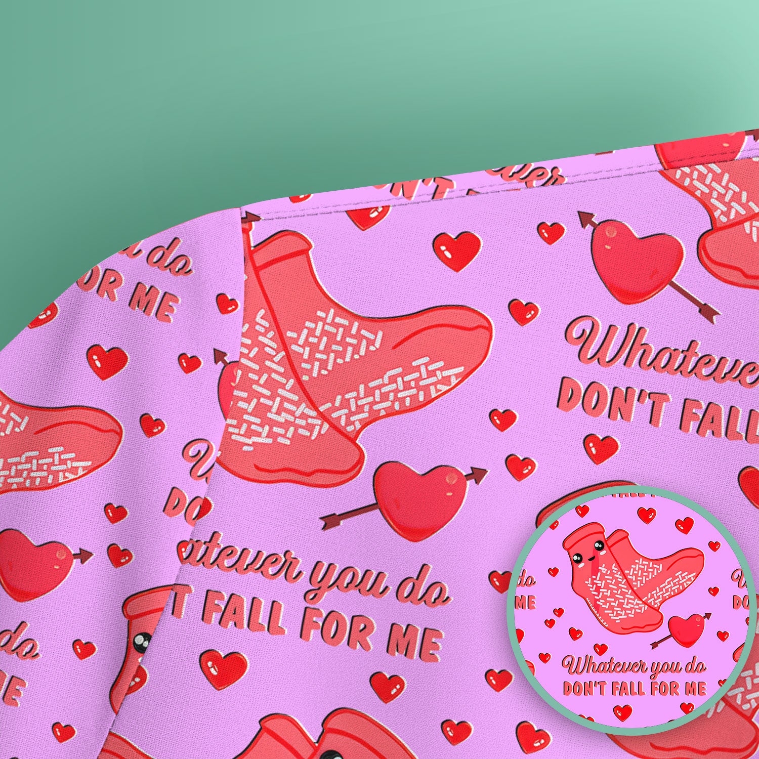 Valentine Funny Love Quote Shirt Scrub Top, Breathable Fabrics Nursing Uniform