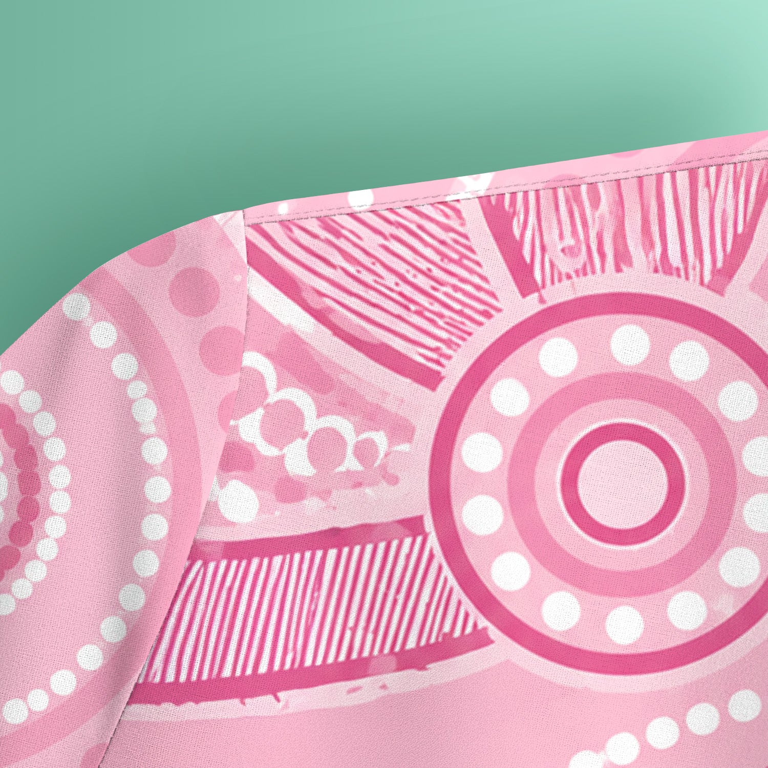 Pink Nurse Bow Stethoscope Pattern Scrub Top, Comfortable Scrubs for Nurses