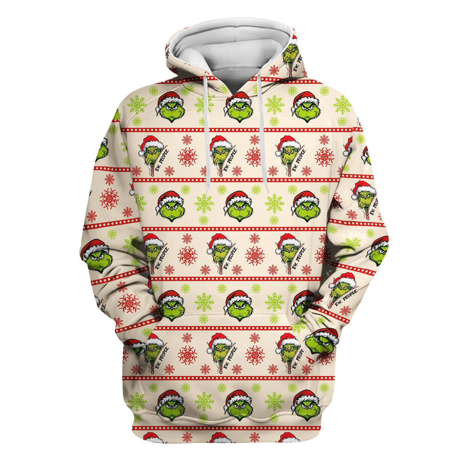 Ew, People Funny Grinch Christmas Scrub Top - Holiday Nurse Shirt - Merry Grinchmas Gift for RN CNA LPN LVN EN