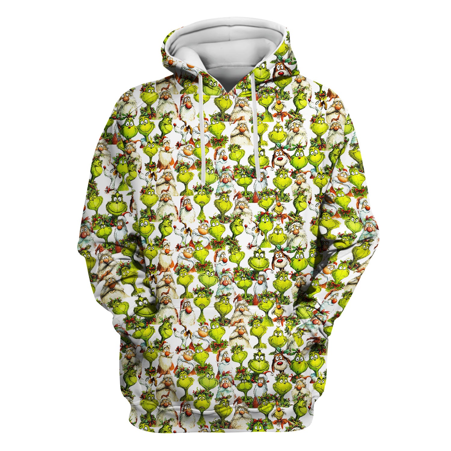 Grinch Nurse Scrub Shirt Multi Colors - Funny Cartoon Character Scrub Top - Christmas Holiday Nursing Workwear with Pockets