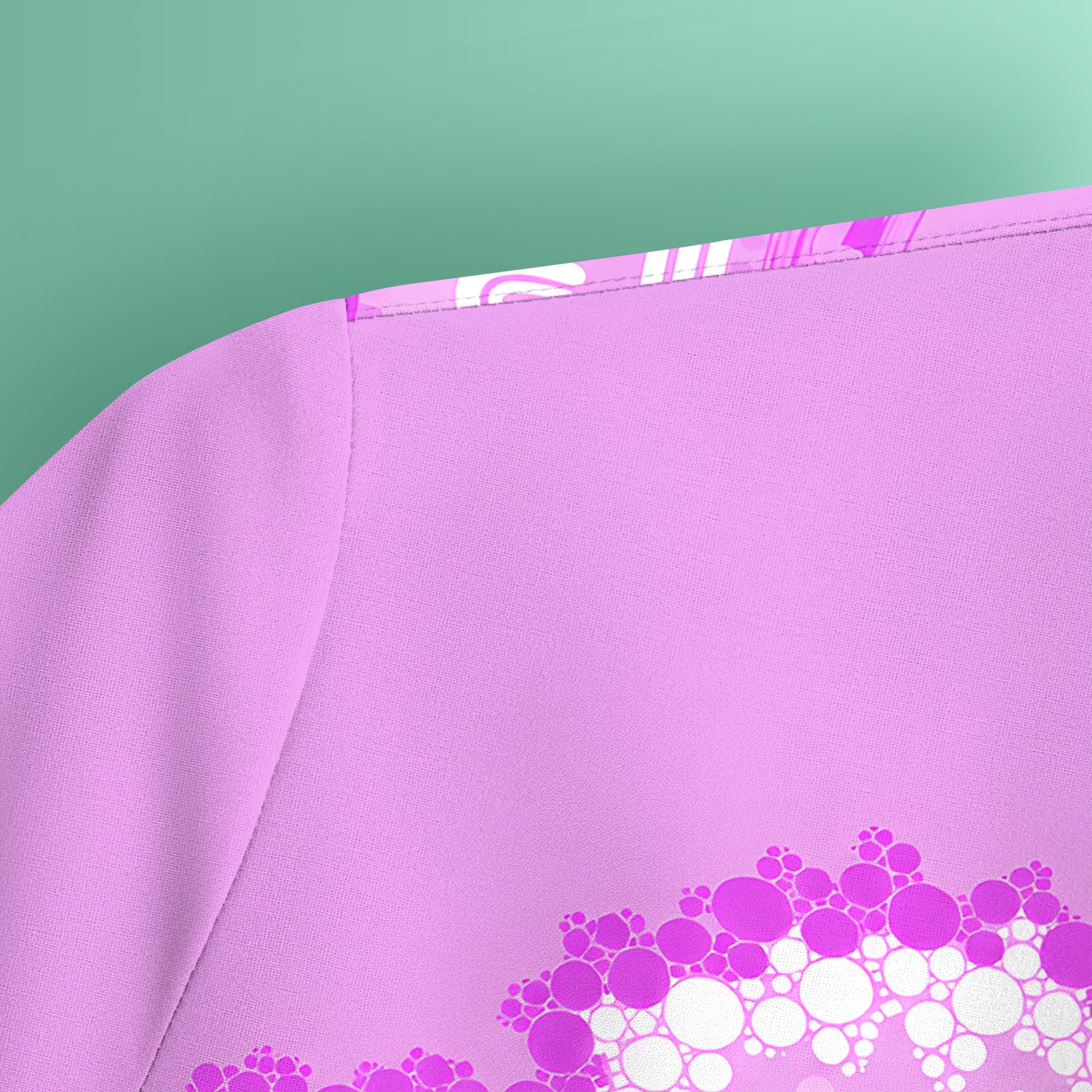 Meaningful Pink Ribbon Scrub Top, Comfortable Scrubs for Nurses