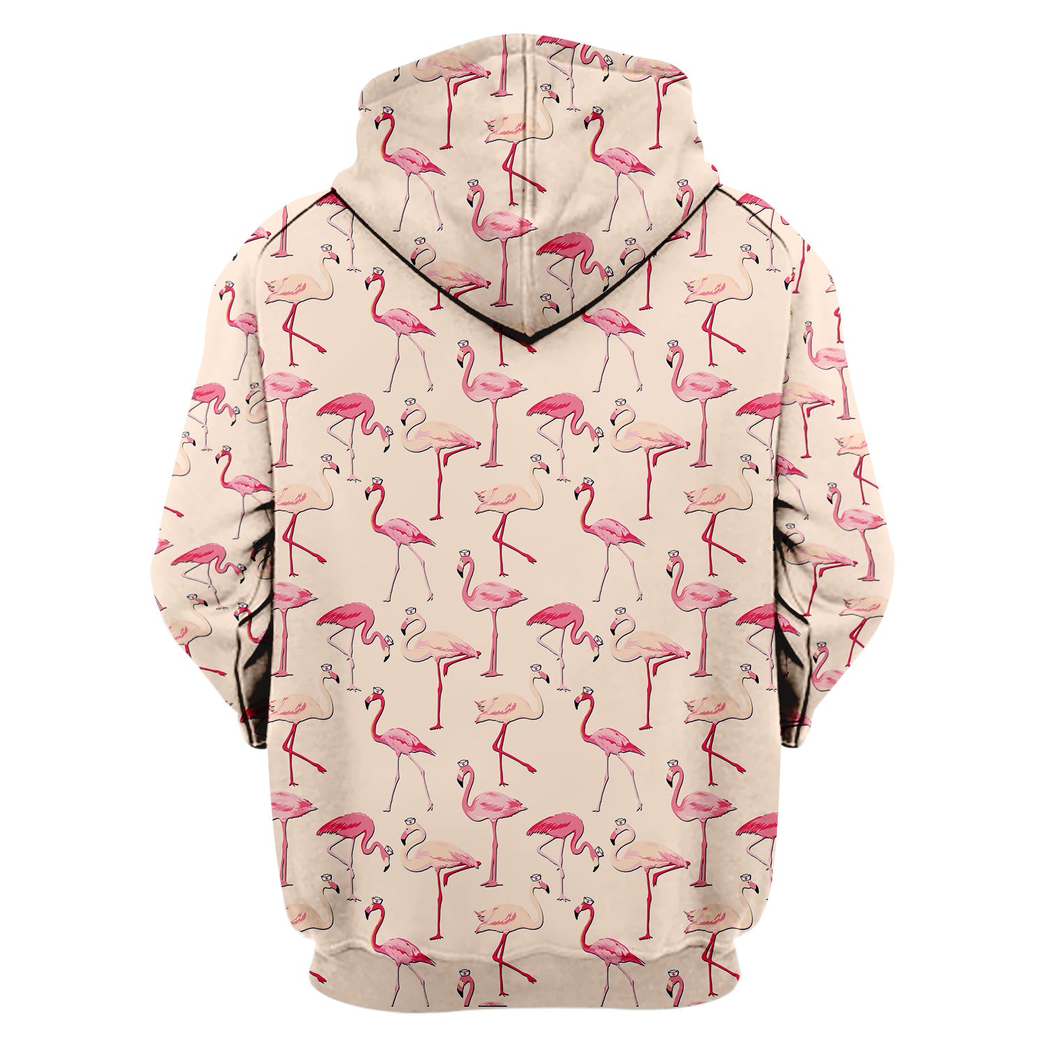 Cute Flamingo Nurse Scrub – Funny Tropical Bird Scrub Top for Women - Custom RN LPN CNA Healthcare Workers Gift