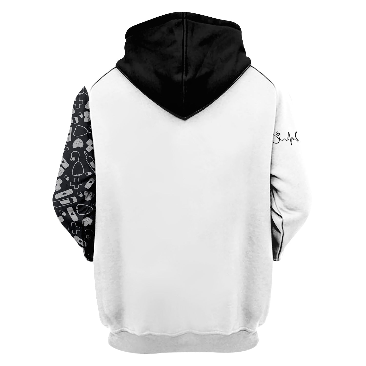 Custom Name Christian Nurse Scrub Shirt - Bible and Medical Tools Design for RN LPN CNA - Personalized Nursing Healthcare Gift