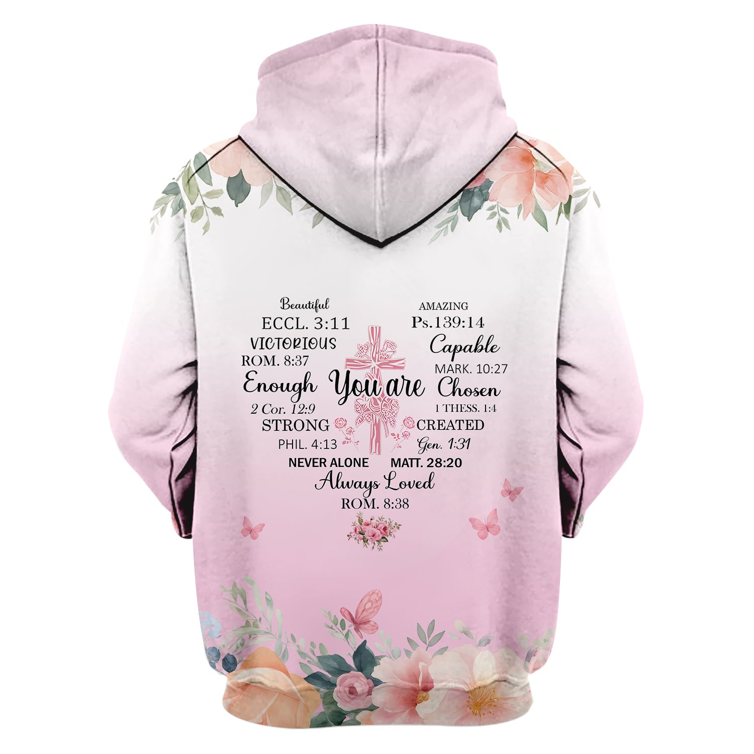Christian Inspirational Floral Shirt - Inspirational Bible Verse Apparel - Gift for RN LPN CNA Healthcare Staff