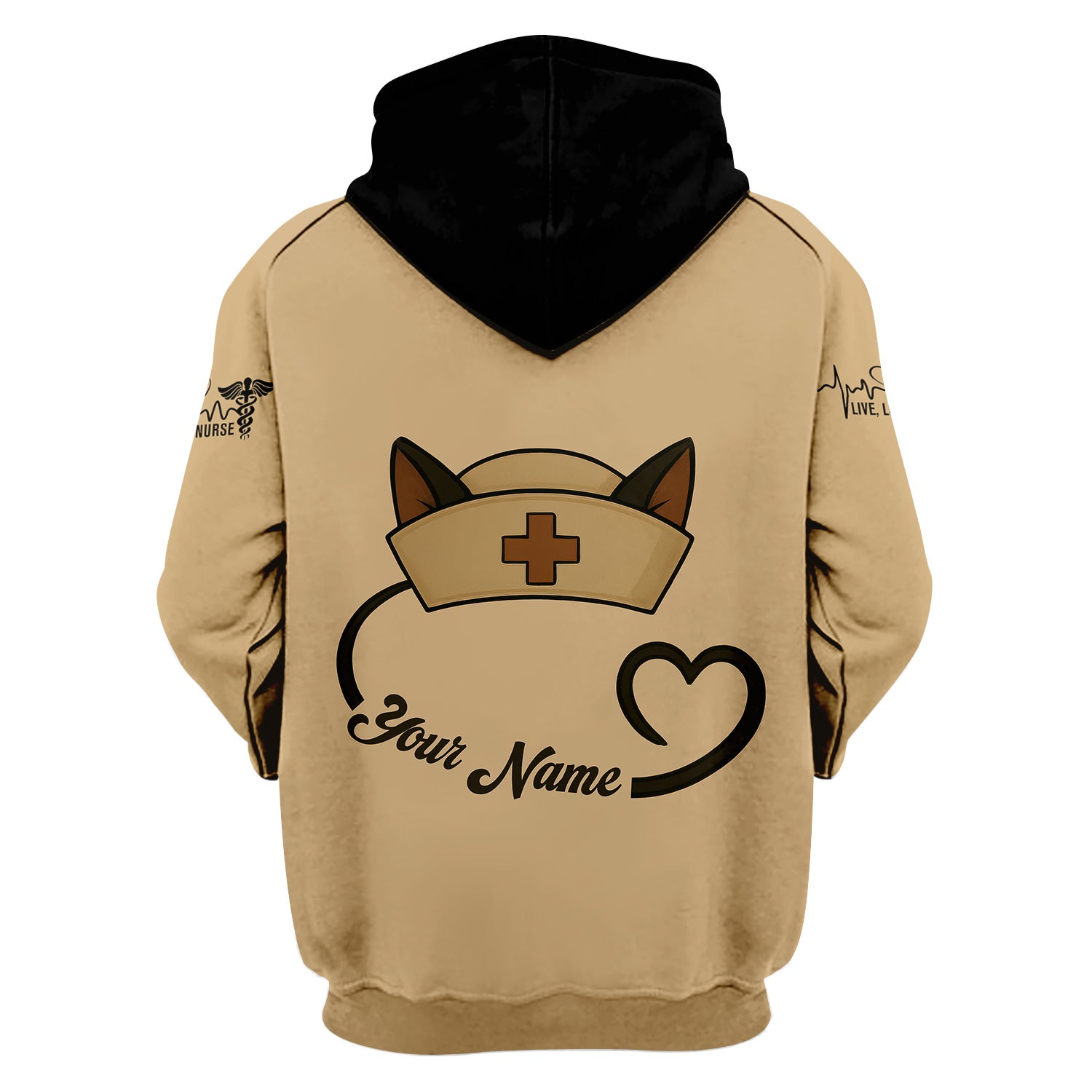 Funny Personalized Nurse Scrub Top - Grumpy Cat Holding Syringe Coffee & Pills - Do You Think A Sane Person Would Do This Job - Custom Gift for RN LPN CNA Women