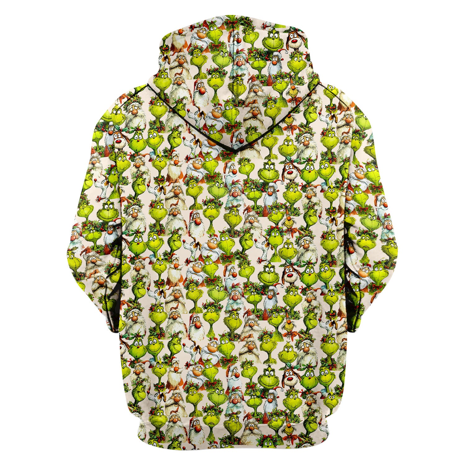 Funny Grinch Nurse Scrub Top Multi Color - Cartoon Characters Scrub Shirt - Cute Christmas Nursing Workwear with Pockets