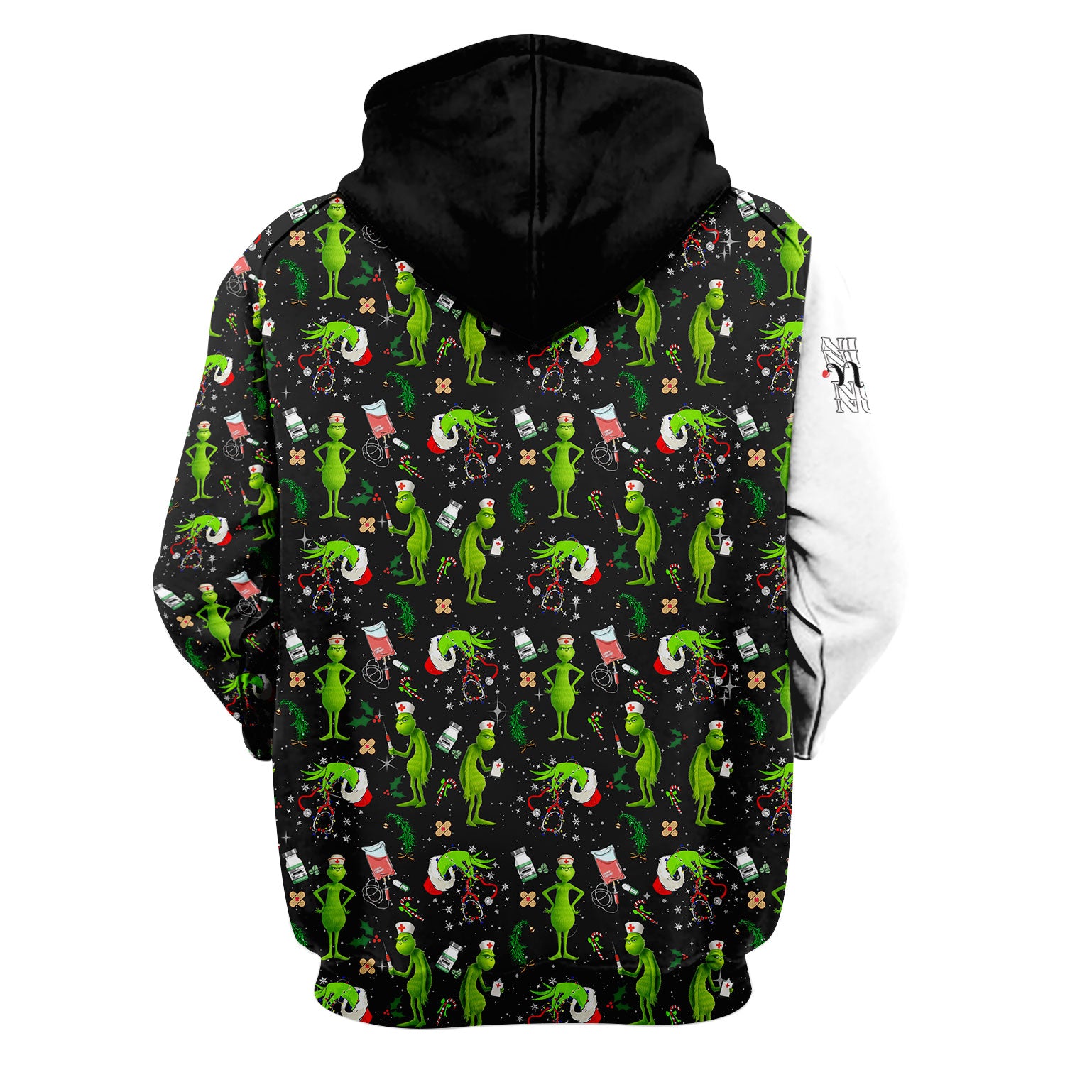 Custom Grinch Nurse Scrub Top Multi Color - Feeling Extra Grinchy Today Christmas Scrub Shirt - Funny Holiday Nursing Workwear
