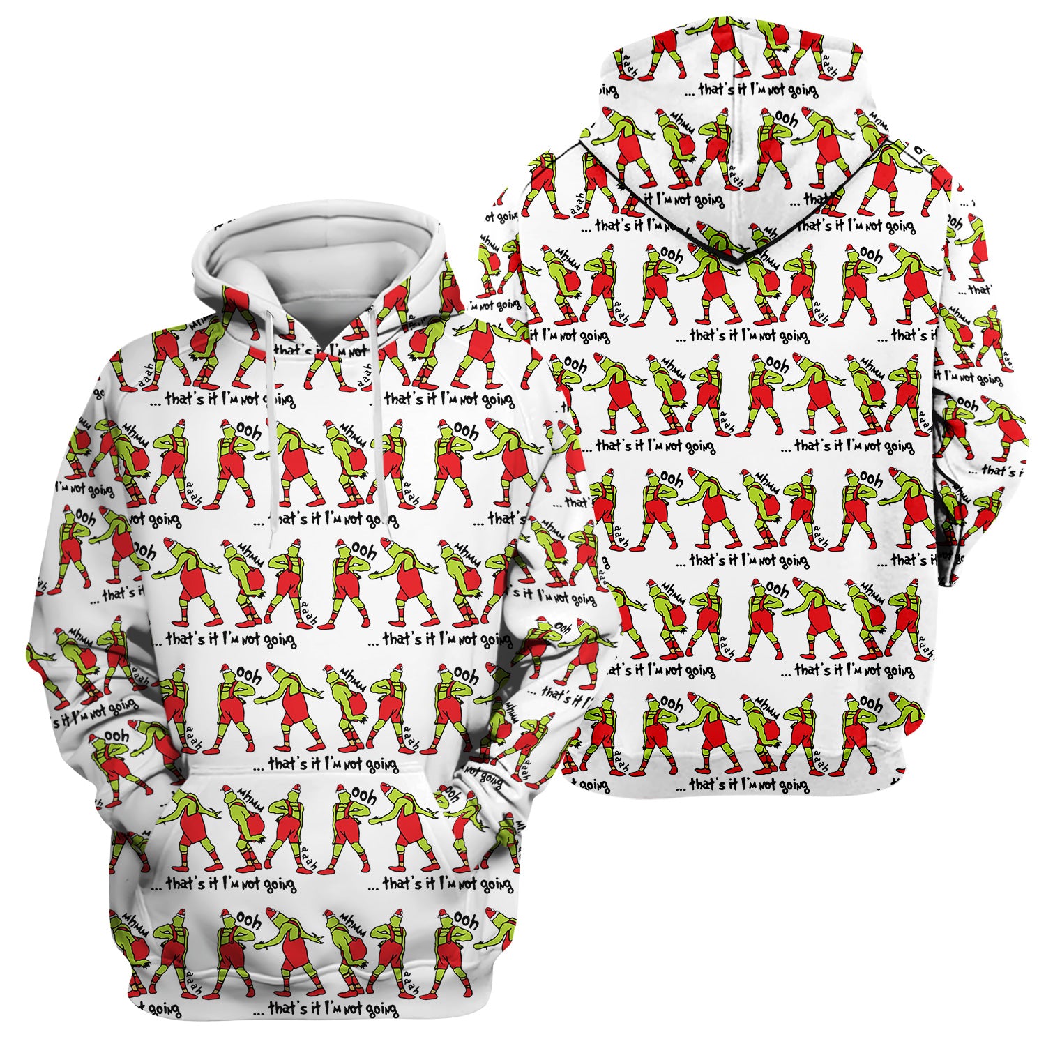 Funny Grinch Nurse Scrub Top - That’s It I’m Not Going RN LPN CNA Gift - Nurse Appreciation Gift