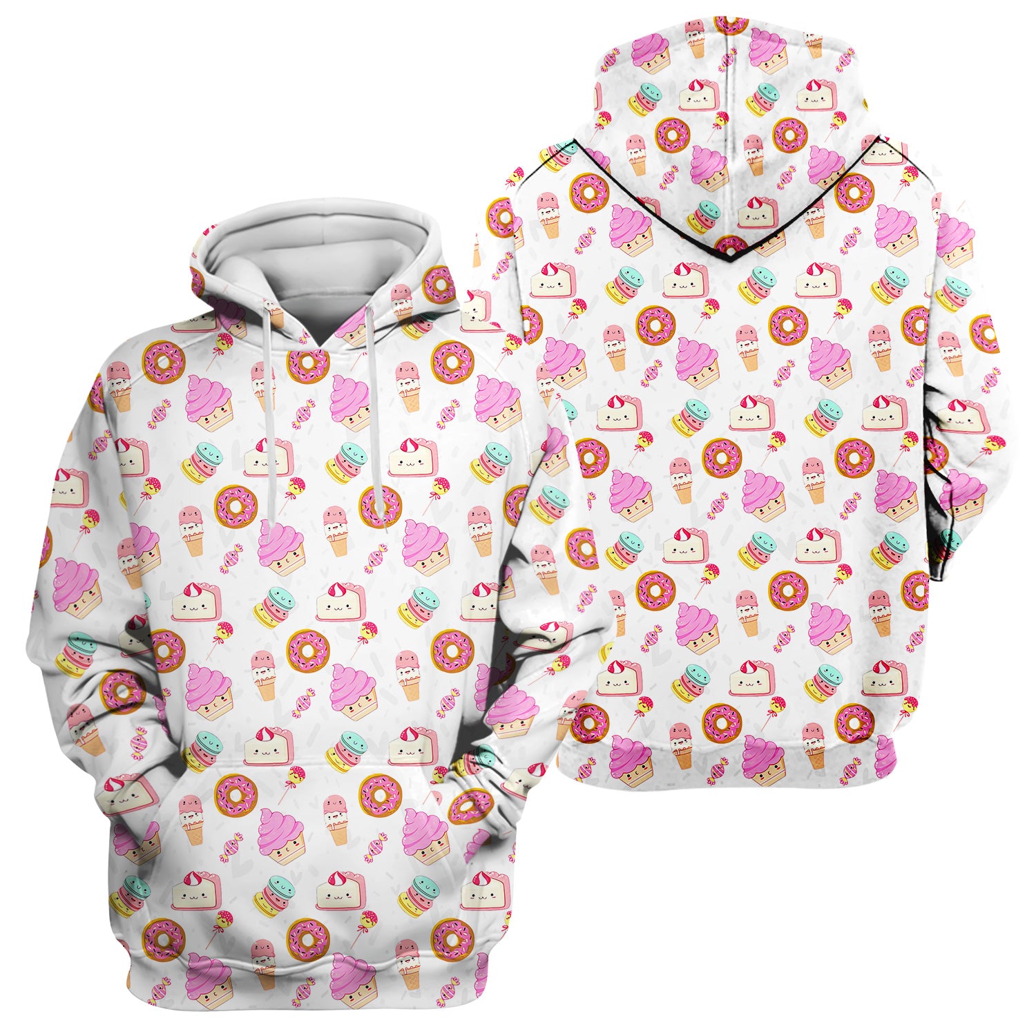 Personalized Ice Cream & Donut Shirt  - Sweet Graphic Tee for Nurses - Gift for RN LPN Healthcare Workers