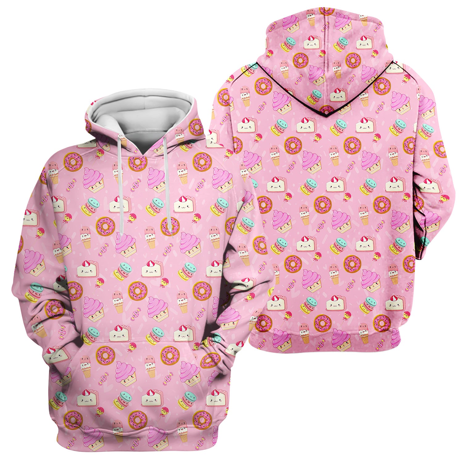Personalized Ice Cream & Donut Shirt  - Sweet Graphic Tee for Nurses - Gift for RN LPN Healthcare Workers