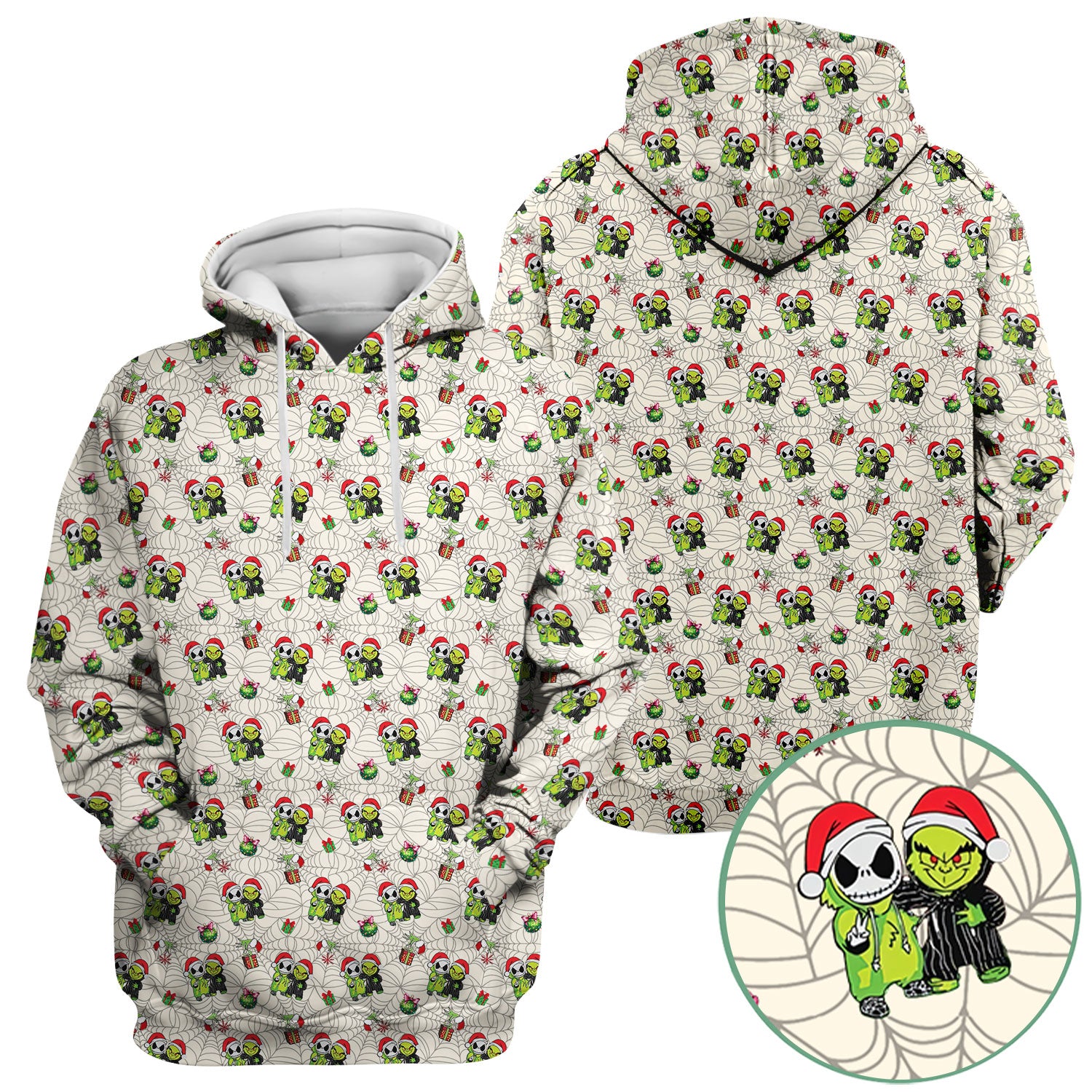 Festive Grinch Halloween Scrub Top - Merry Grinchmas Holiday Shirt for Nurses - Funny Christmas Gift for RN LPN CNA