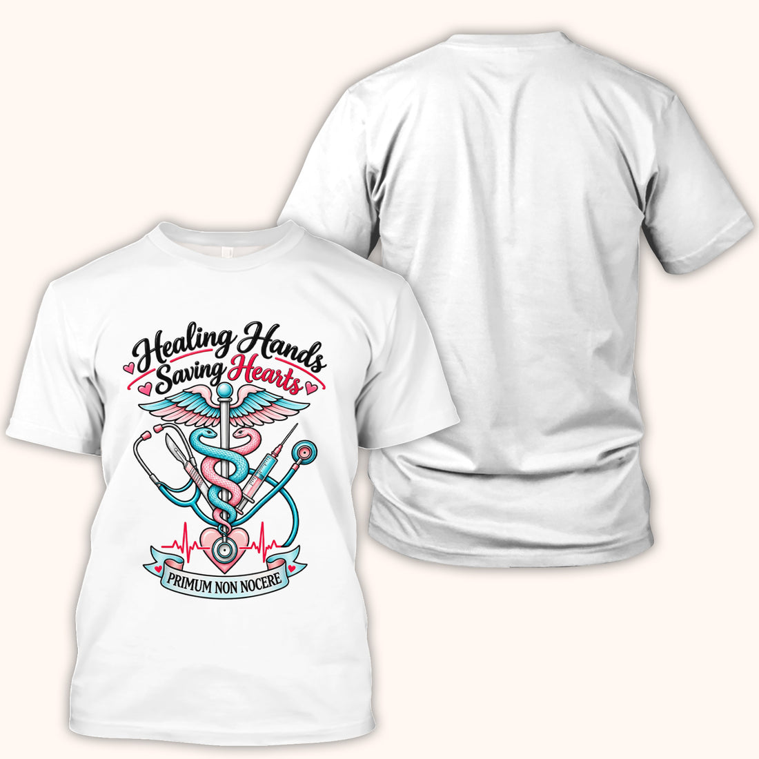Healing Hands Saving Hearts T-Shirt