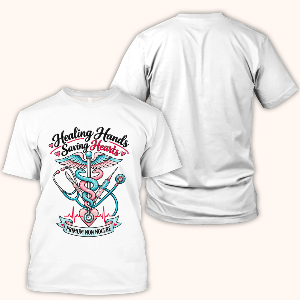 Healing Hands Saving Hearts T-Shirt