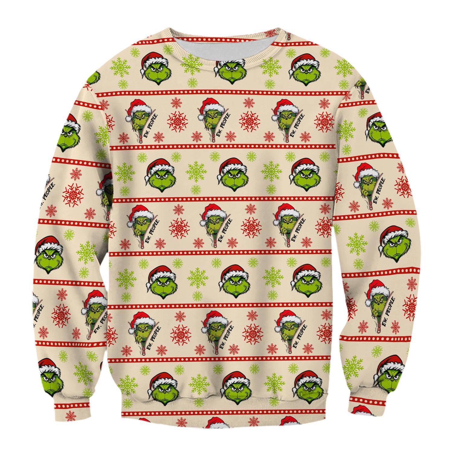 Ew, People Funny Grinch Christmas Scrub Top - Holiday Nurse Shirt - Merry Grinchmas Gift for RN CNA LPN LVN EN