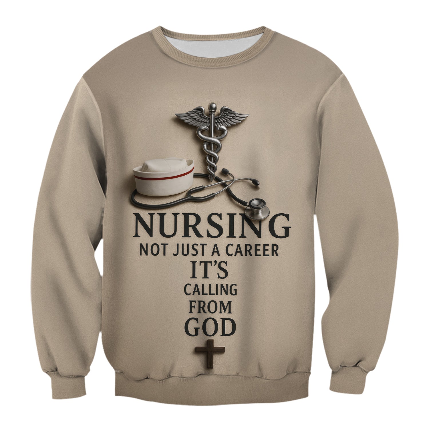 Christian Nurse Shirt - Nursing Is a Calling from God - Gift for Women RN CNA LPN