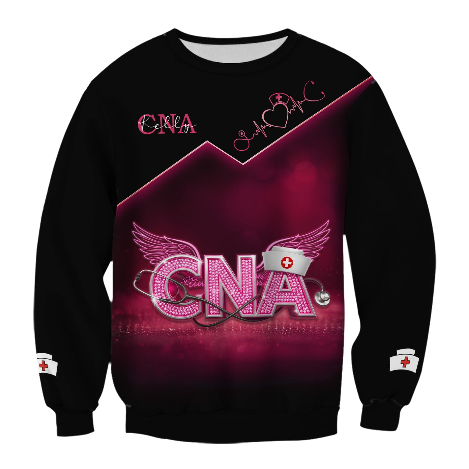 Custom CNA Nurse Shirt - Inspirational Quote I Can't Promise to Fix All Problems - Healthcare Workers & Nursing Staff Gift