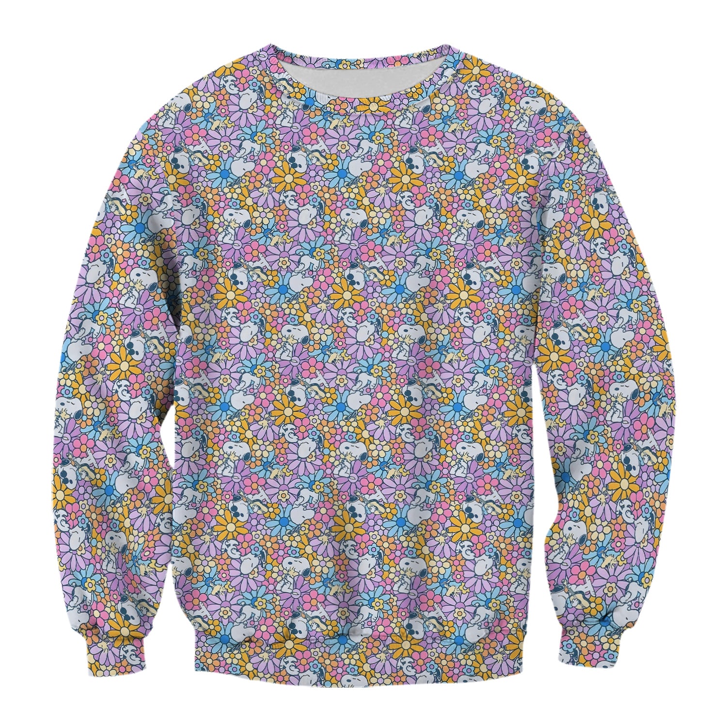 Funny Beagle Dog Nurse Shirt - Floral & Cartoon Dog Graphic Design - Gift for Women RN LPN CNA