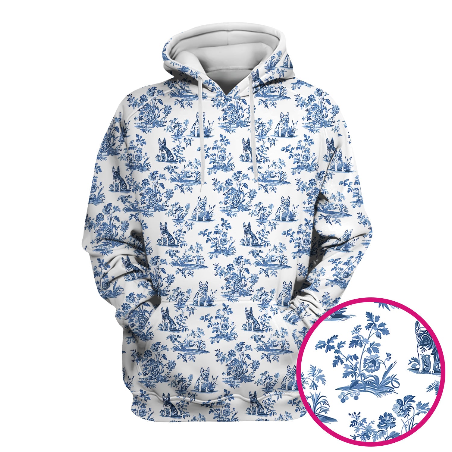 German Shepherd Toile De Jouy Scrub Top, Vintage Dog Pattern Nurse Scrub Shirt, Cute Vet Tech Uniform