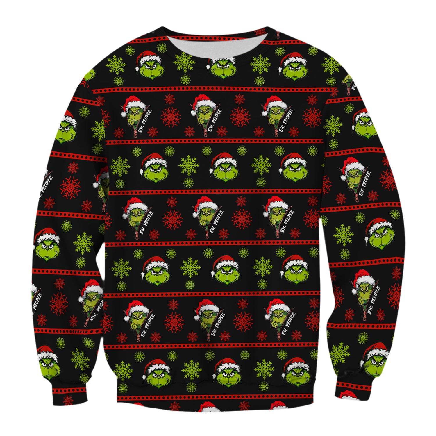 Ew, People Funny Grinch Christmas Scrub Top - Holiday Nurse Shirt - Merry Grinchmas Gift for RN CNA LPN LVN EN