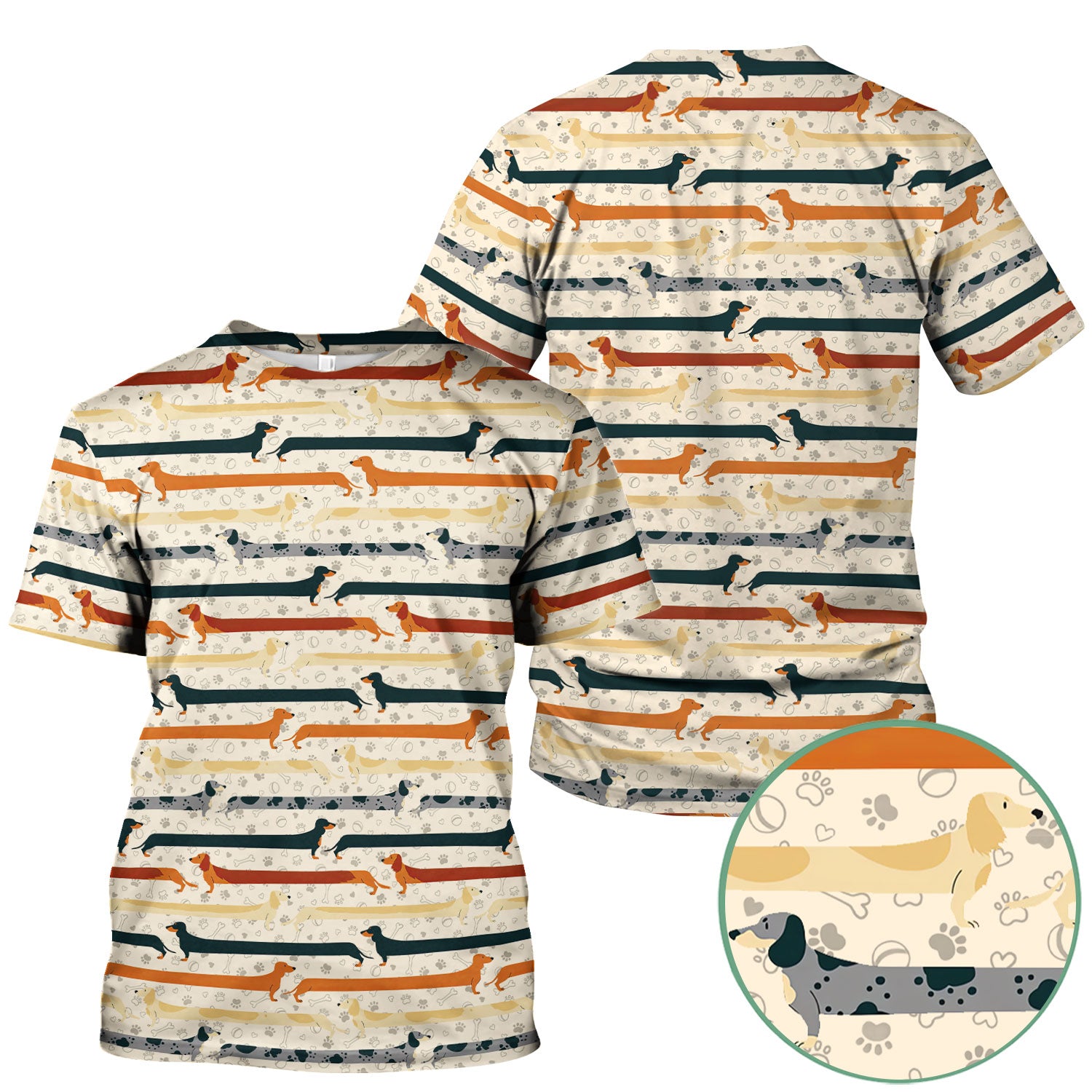 Cute Dachshund Scrub Top for Women - It’s Been a Long Day Wiener Dog Shirt - Cute Sausage Dog Nurse Uniform Gift