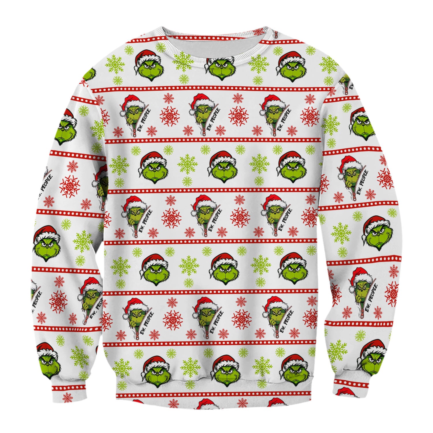 Ew, People Funny Grinch Christmas Scrub Top - Holiday Nurse Shirt - Merry Grinchmas Gift for RN CNA LPN LVN EN