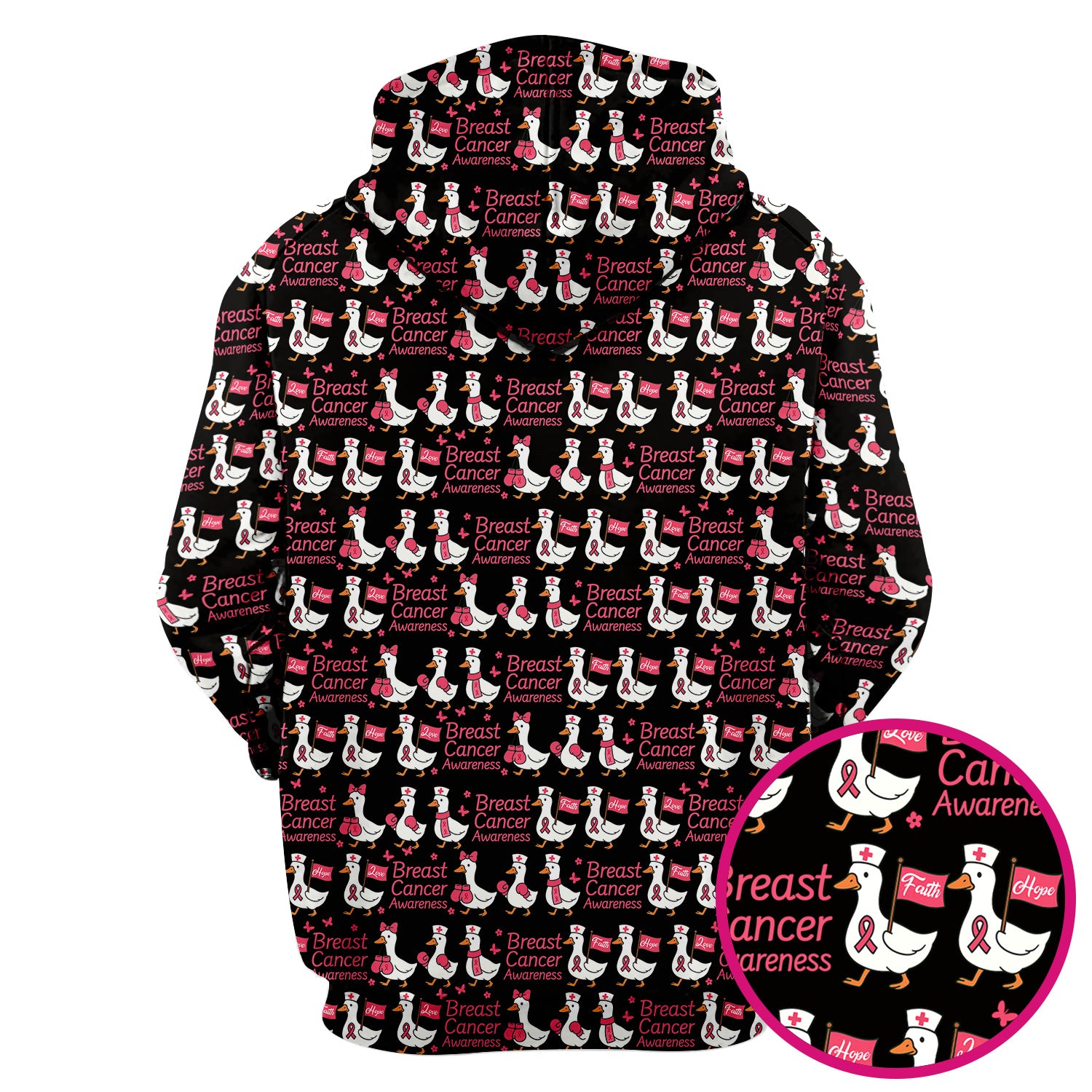 Breast Cancer Awareness Scrub Top - Cute Medical Uniform Scrub For Women - CNA RN LPN Gift