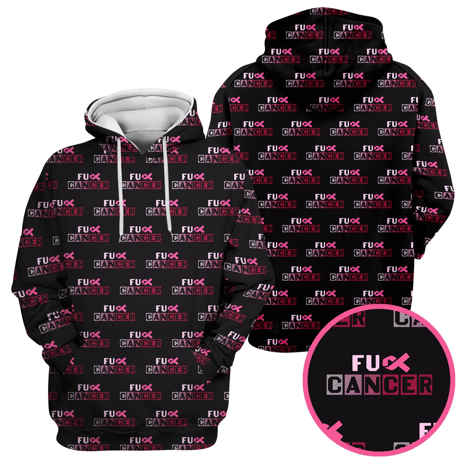 Breast Cancer Awareness Shirt - Pink Ribbon Nursing Top - Medical Uniform for Women - Support Cancer Fighters & Survivors