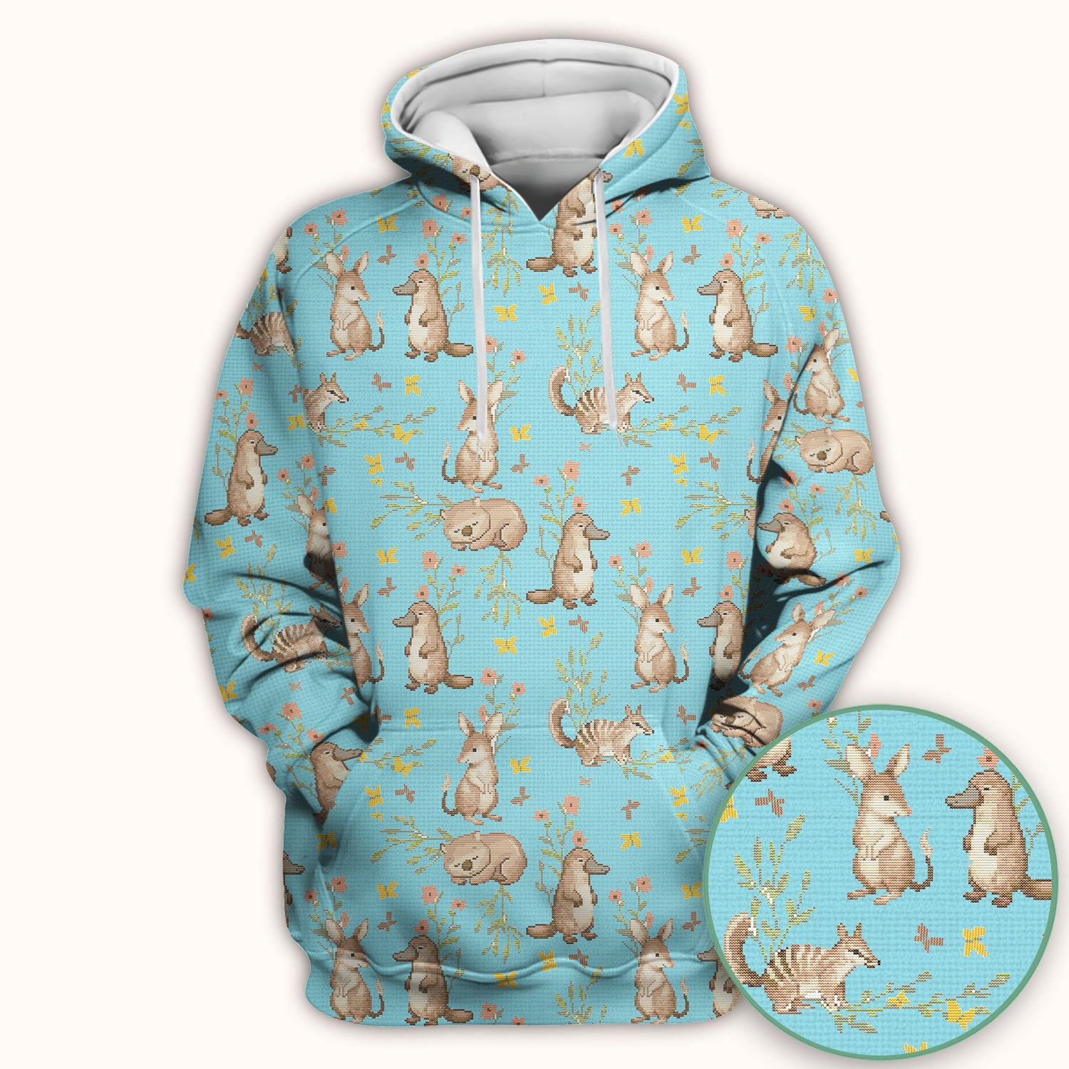 Australian Baby NICU Nurse Scrub Top, Pediatric Nursing Uniform, Comfortable Scrubs For Nurses