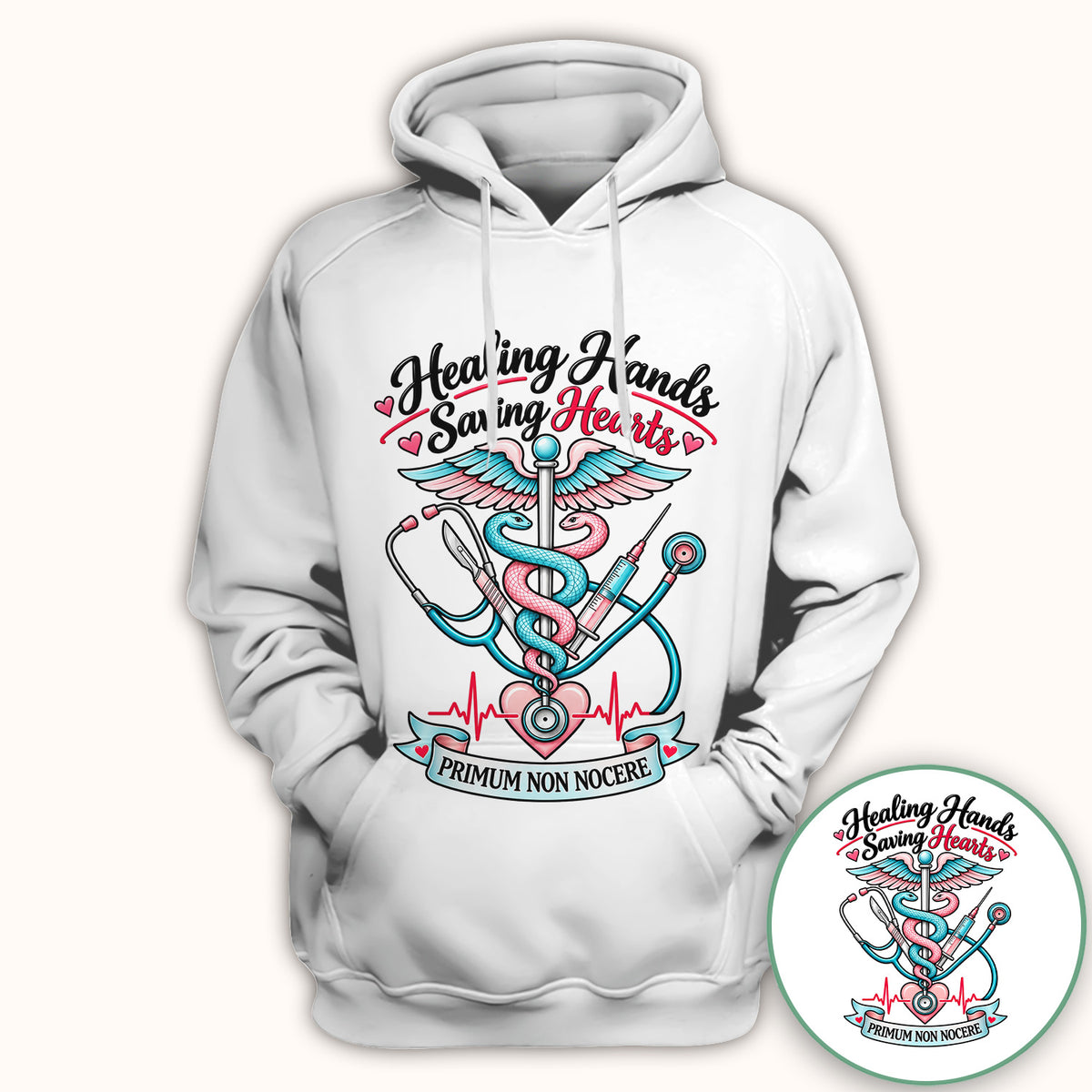 Healing Hands Saving Hearts T-Shirt
