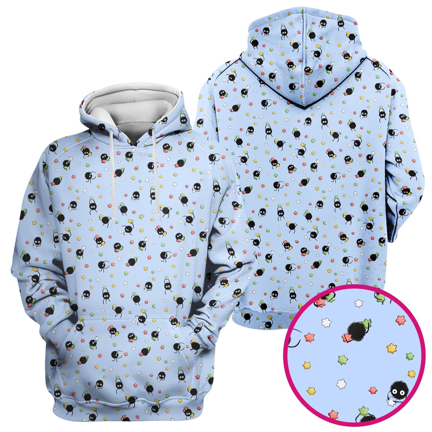 Funny Spider Pattern Pattern Pattern Scrub Top, Cartoon Spider Pattern Nursing Uniform For Women