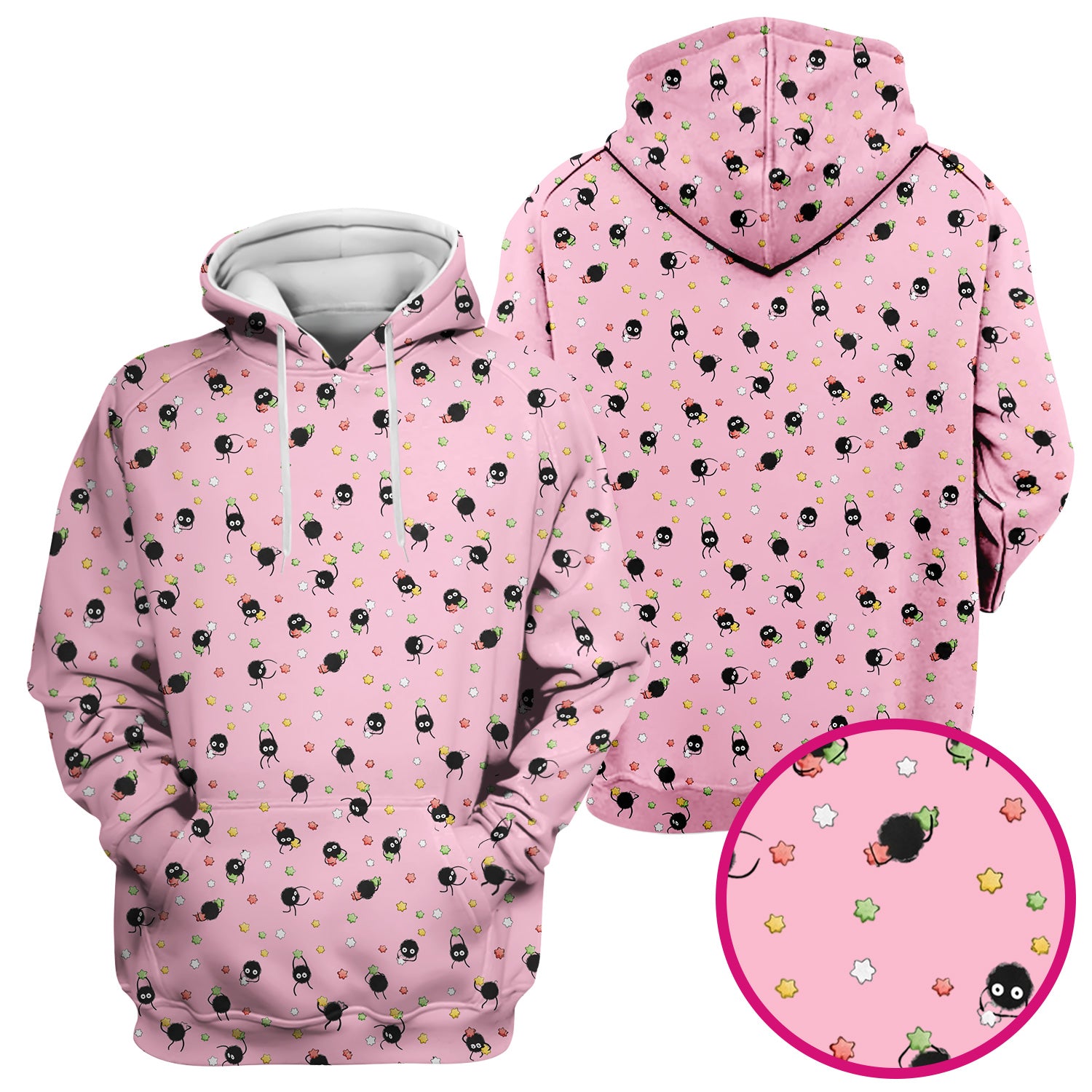 Funny Spider Pattern Pattern Pattern Scrub Top, Cartoon Spider Pattern Nursing Uniform For Women