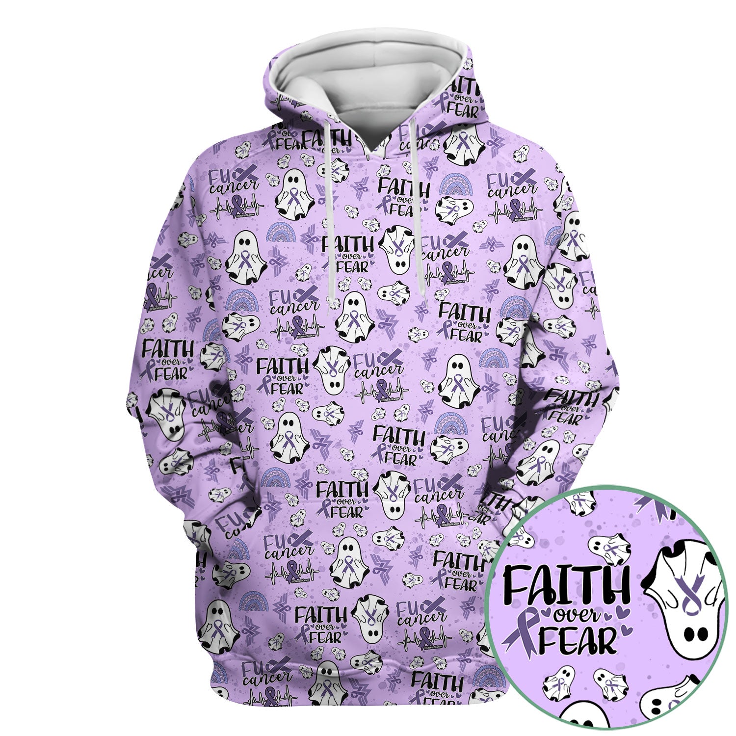 Periwinkle Ribbon Stomach Cancer Scrub Top - Awareness Nurse Shirt - November Warrior Survivor Medical Uniform Gift