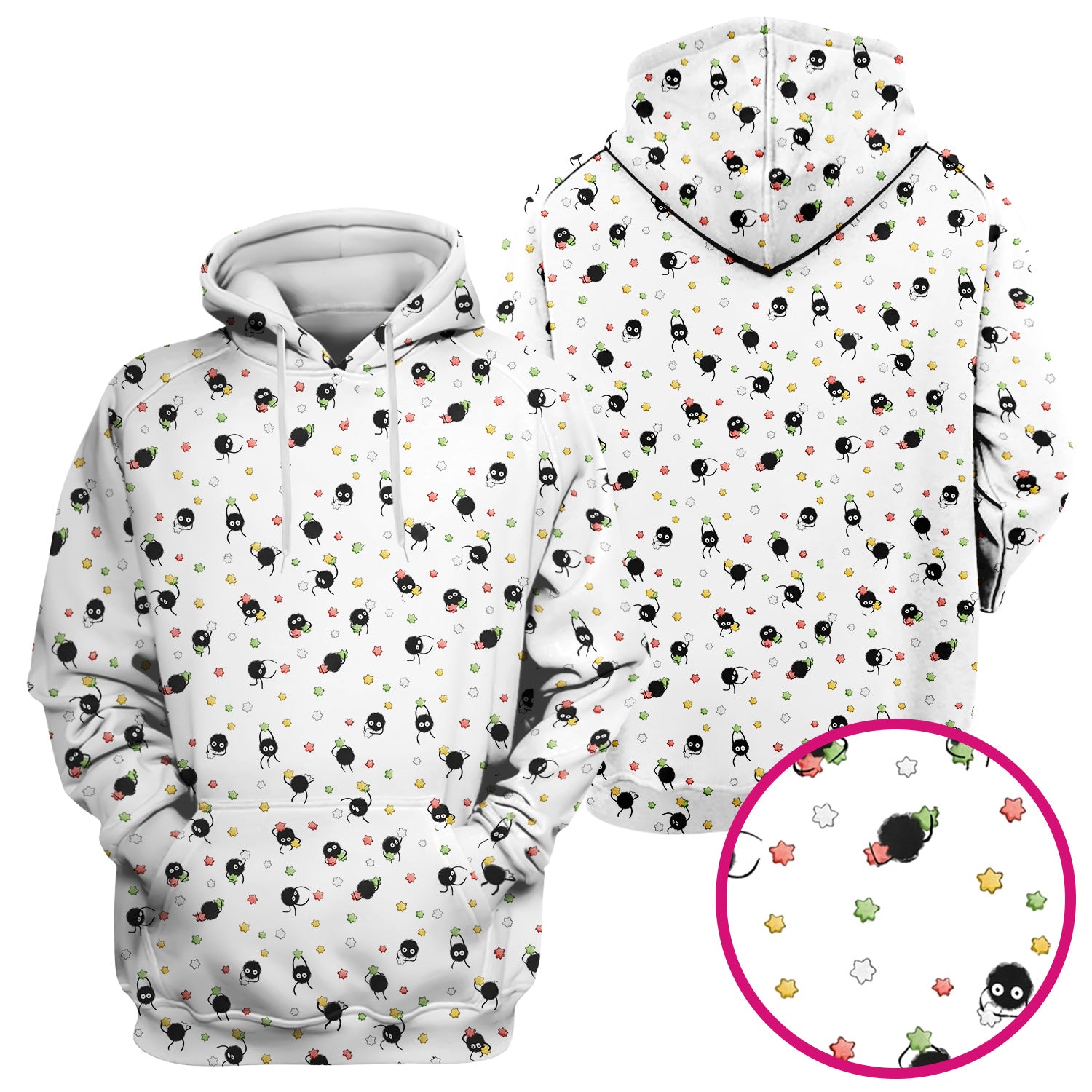 Funny Spider Pattern Pattern Pattern Scrub Top, Cartoon Spider Pattern Nursing Uniform For Women