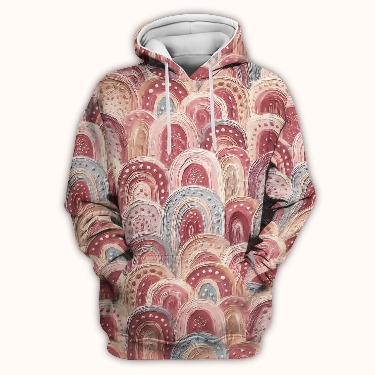 Aboriginal Dot Painting Scrub Top, Tracks And Dreamtime Journey Lines Medical Pattern Shirt, Breathable Fabrics Nursing Uniform