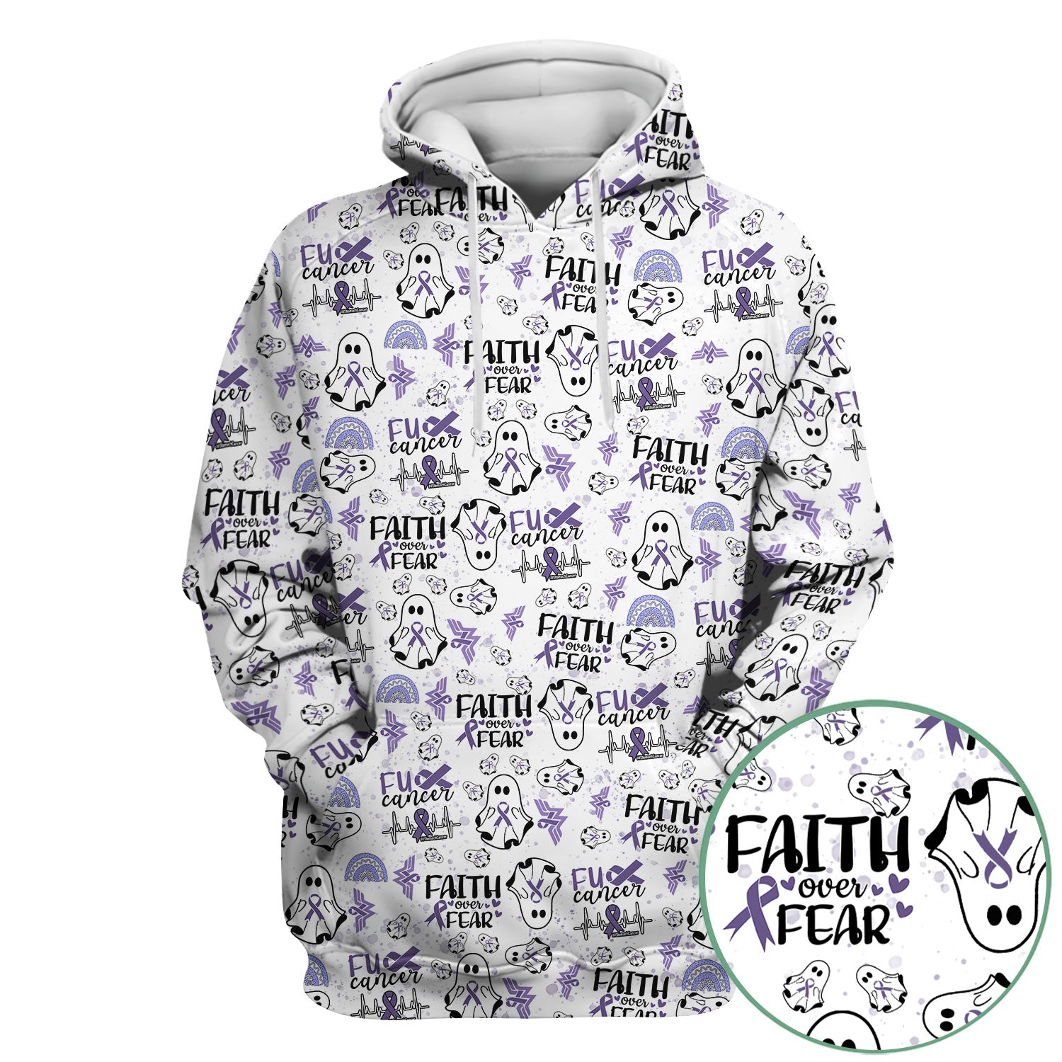Stomach Cancer Awareness Scrub Top - Periwinkle Blue Ribbon Survivor Shirt - November Warrior Medical Uniform Gift for Women