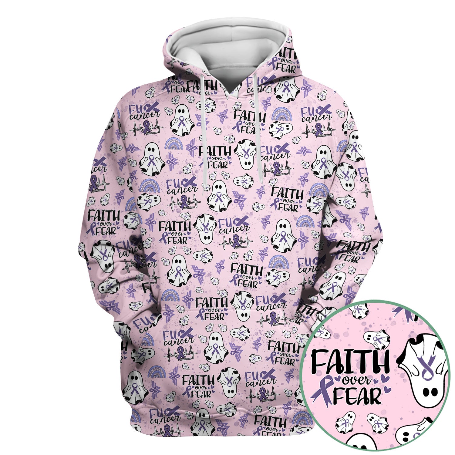 Stomach Cancer Awareness Scrub Top - Periwinkle Blue Ribbon Survivor Shirt - November Warrior Medical Uniform Gift for Women