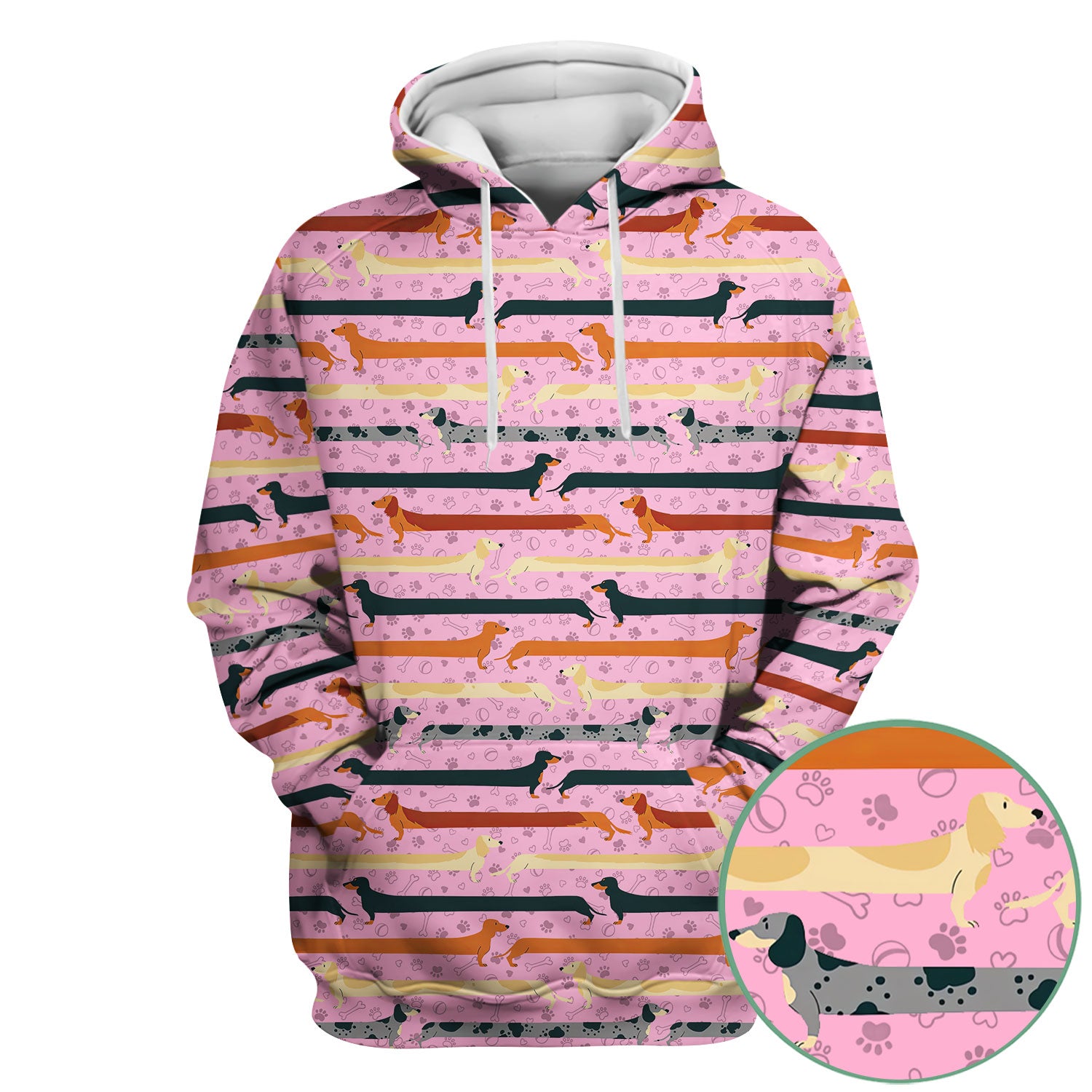 Cute Dachshund Scrub Top for Women - It’s Been a Long Day Wiener Dog Shirt - Cute Sausage Dog Nurse Uniform Gift