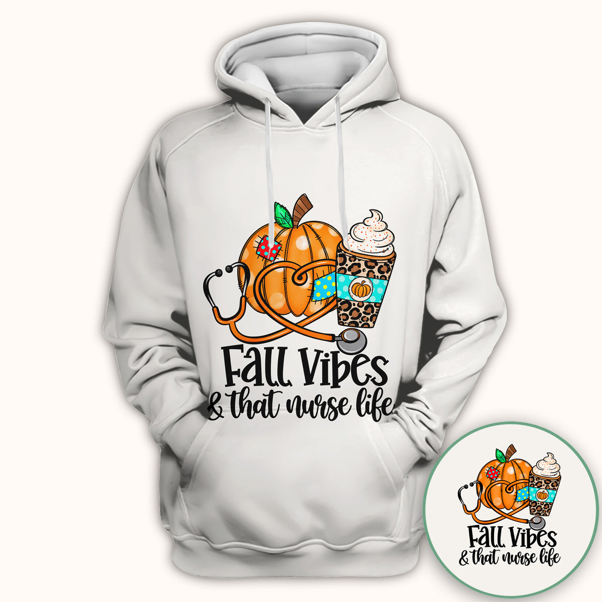 Fall Vibes and That Nurse Life T-Shirt