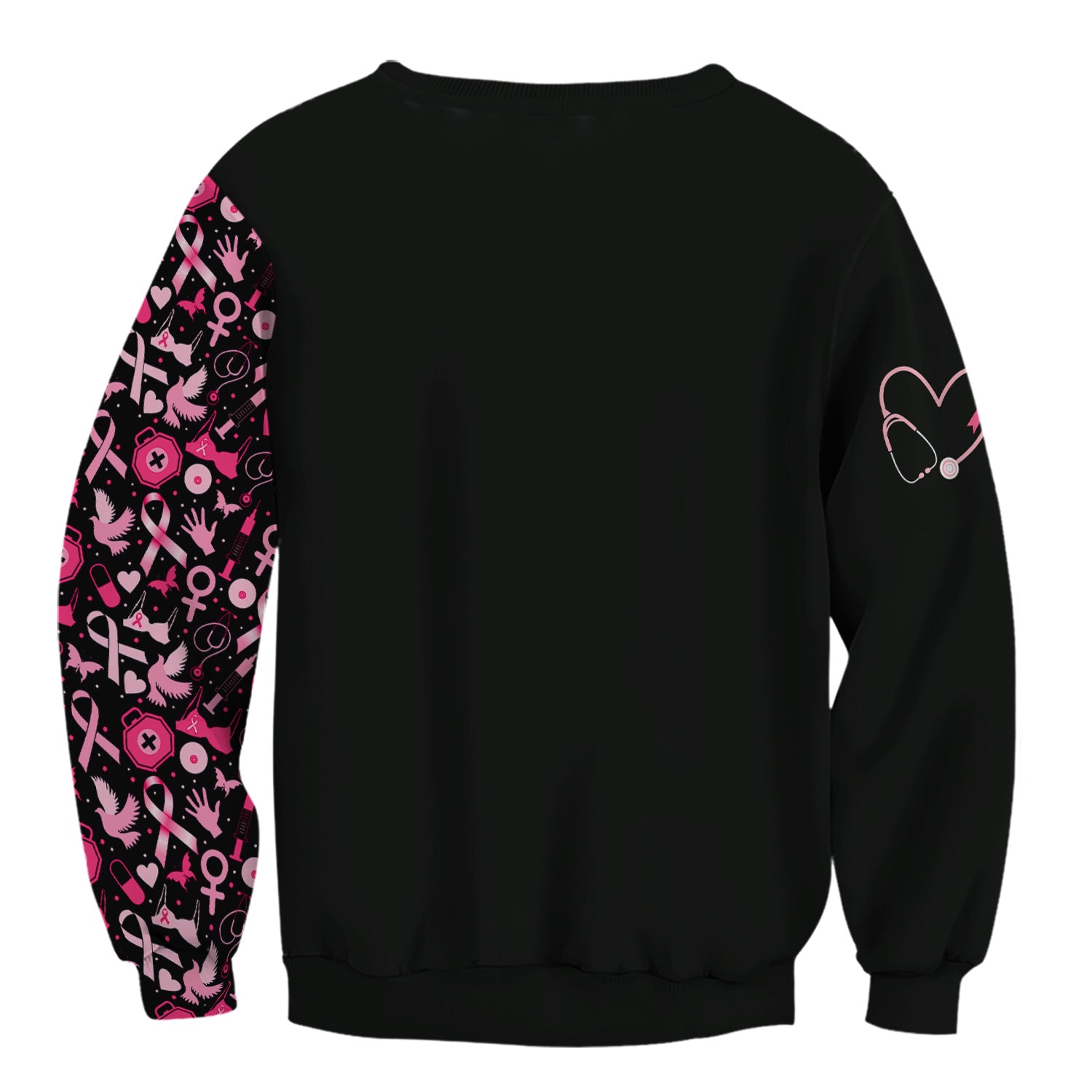 Custom Nurse Breast Cancer Awareness Shirt - Pink Gerbera Daisy & Ribbon Graphic Tee - Gift for Women RN LPN