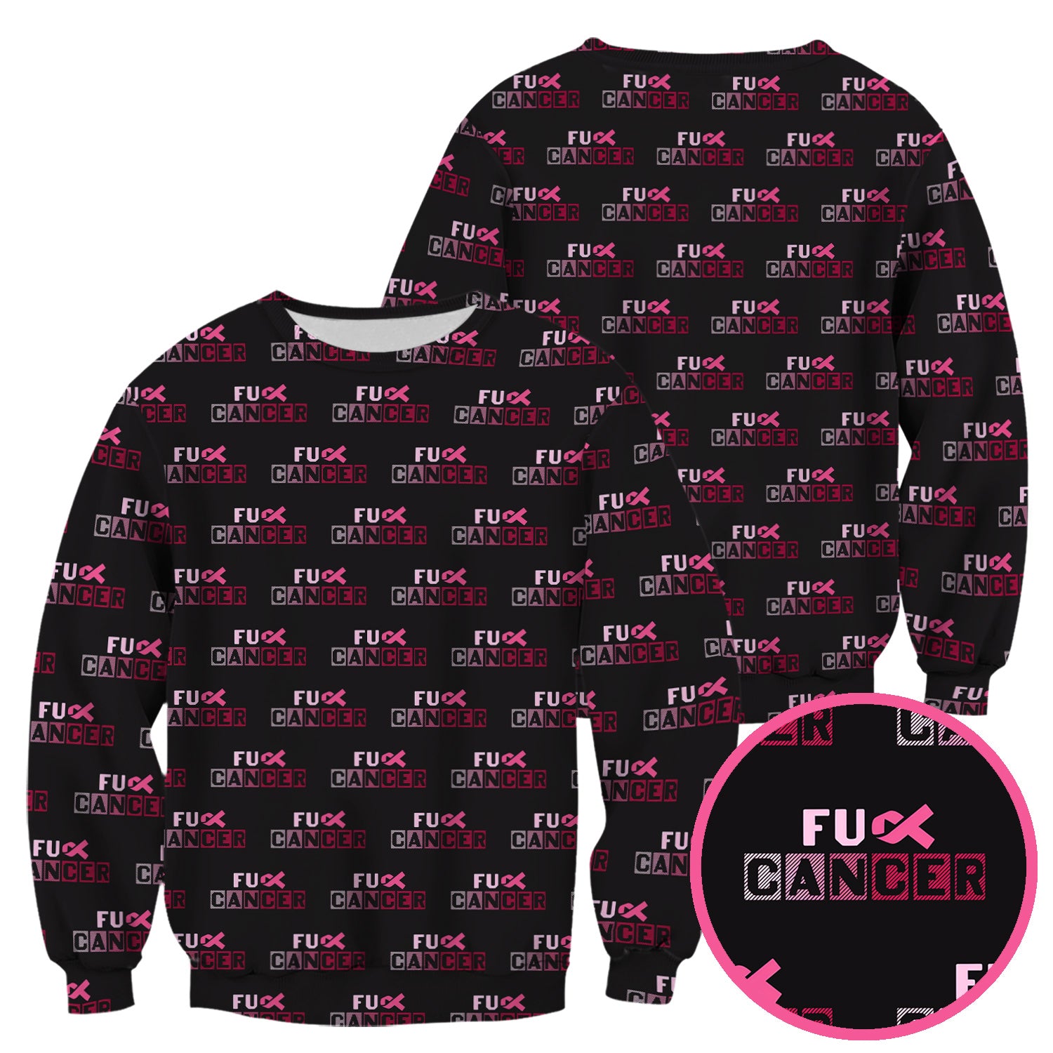 Breast Cancer Awareness Shirt - Pink Ribbon Nursing Top - Medical Uniform for Women - Support Cancer Fighters & Survivors