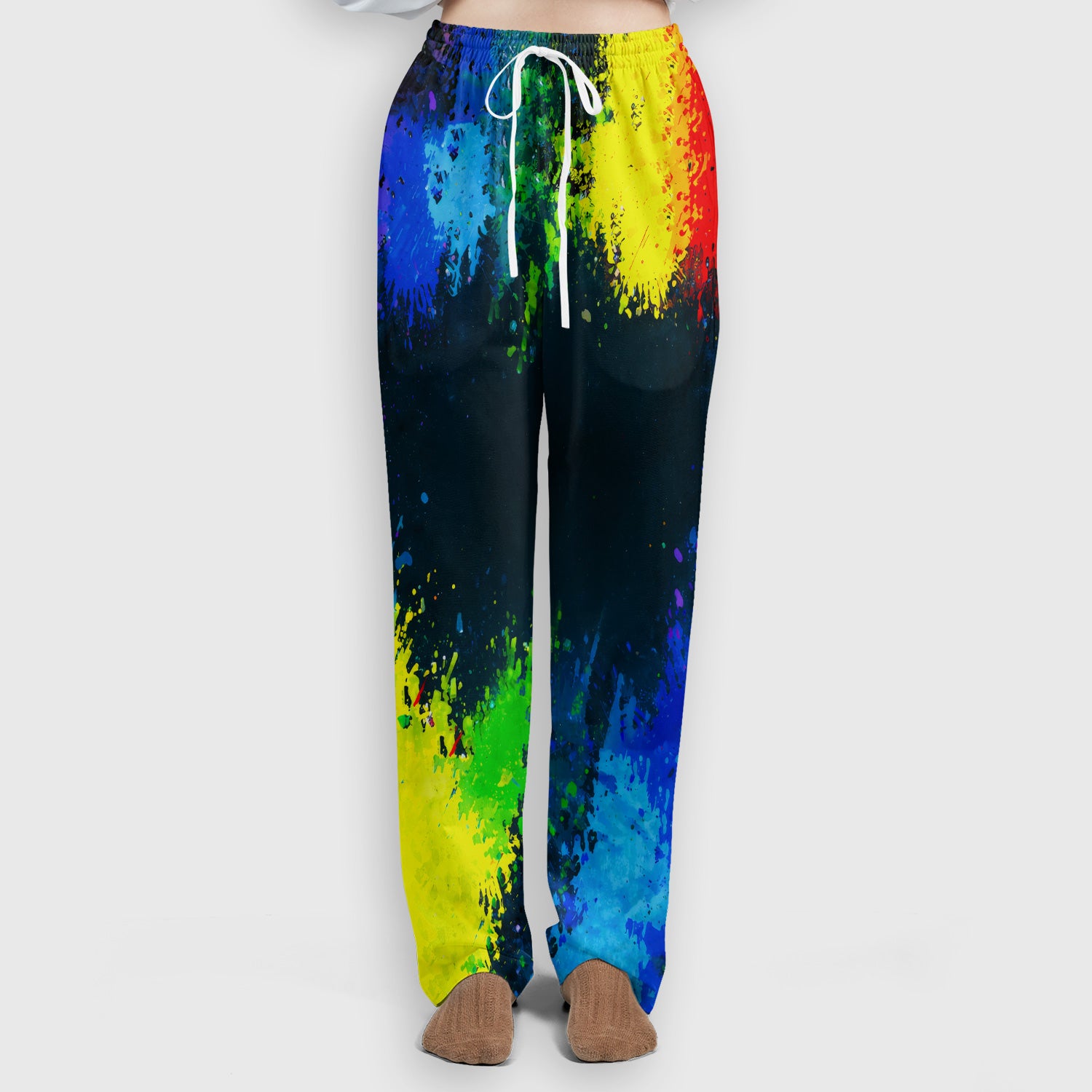 Autism Strong Colorful Handprint Scrub Set, Breathable Med Uniform