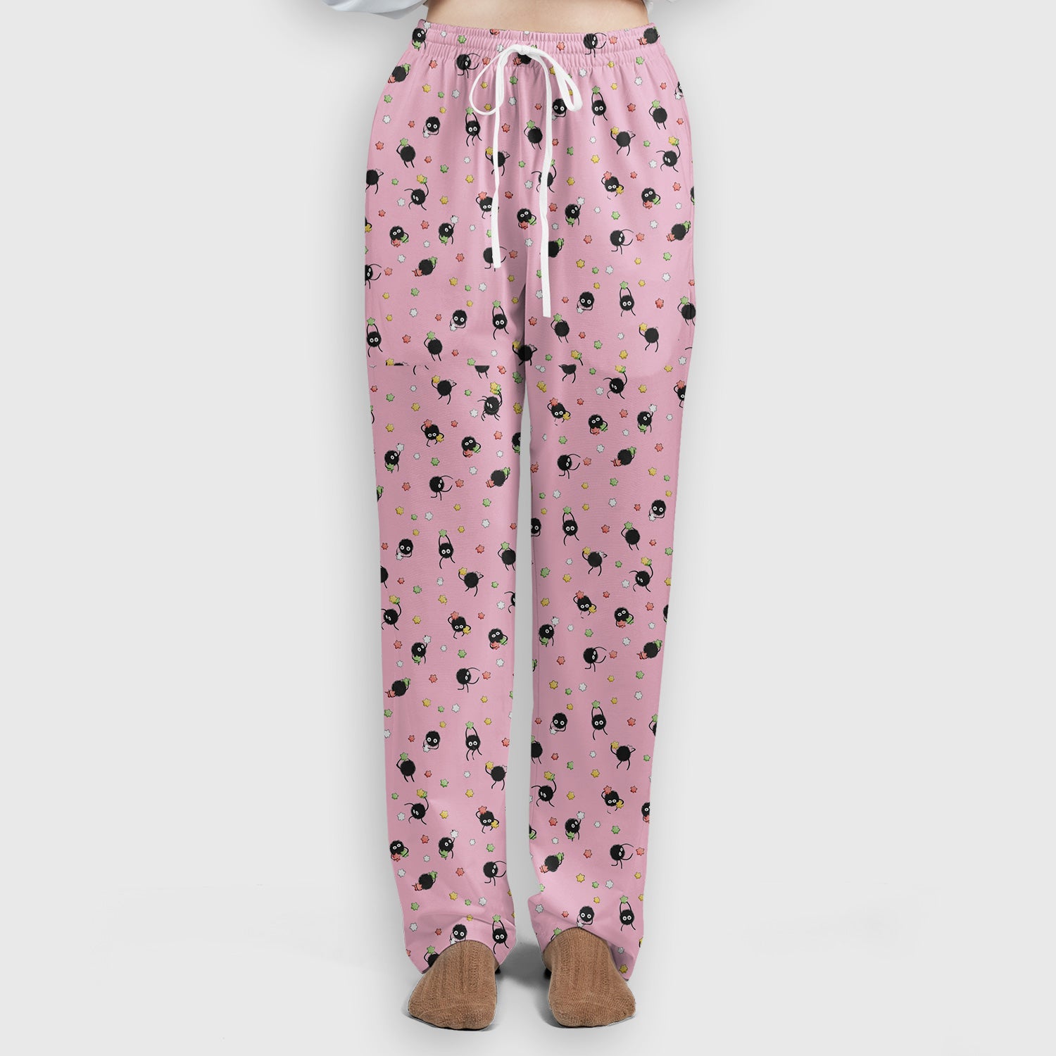 Funny Spider Pattern Pattern Pattern Scrub Set, Cartoon Spider Pattern Nursing Uniform For Women