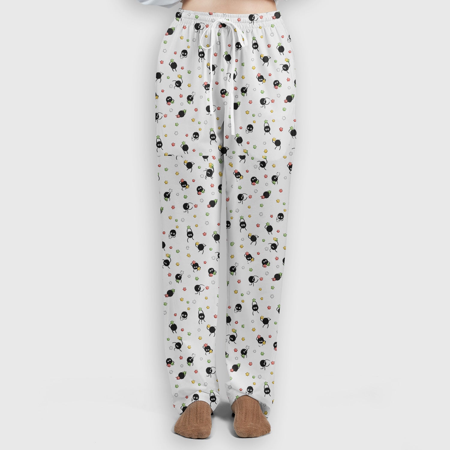 Funny Spider Pattern Pattern Pattern Scrub Set, Cartoon Spider Pattern Nursing Uniform For Women