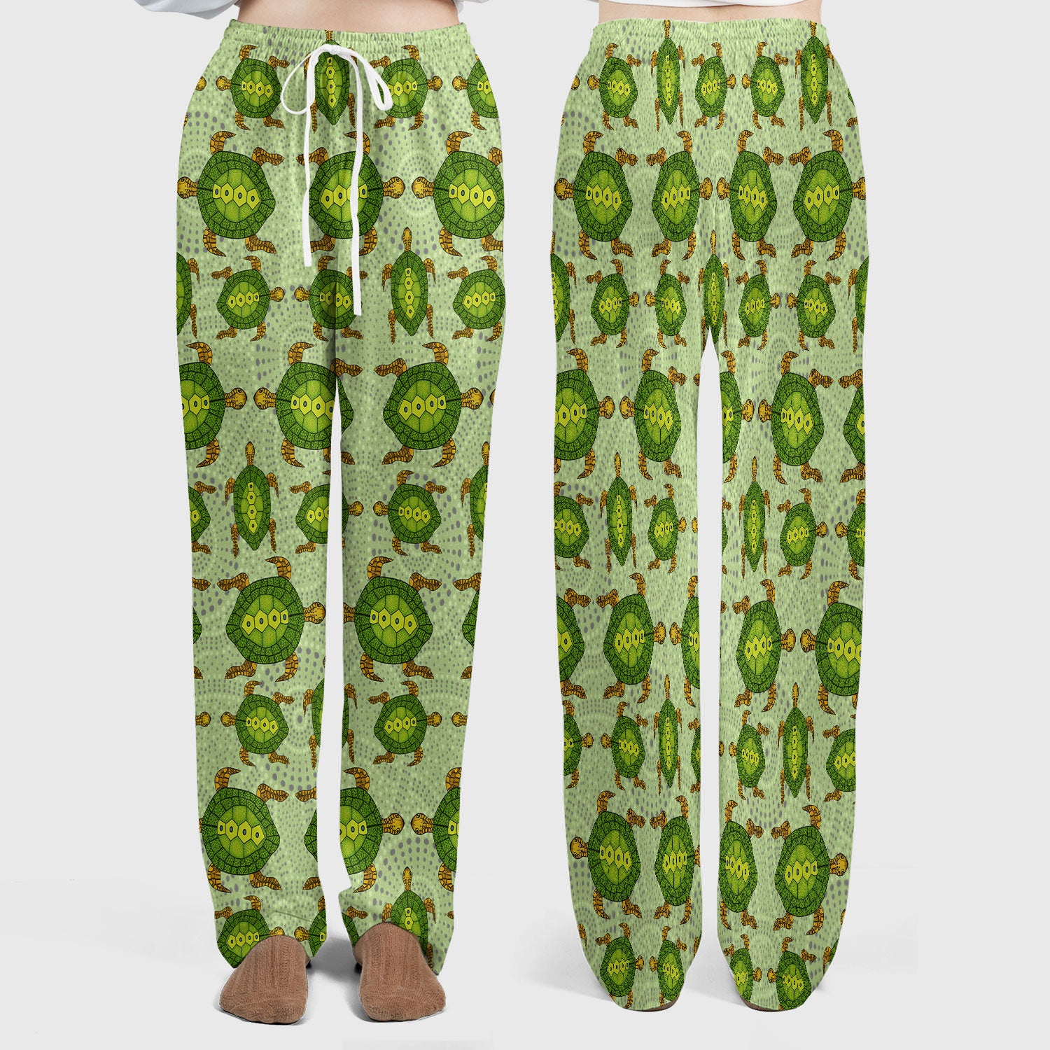 Australian Turtle Dot Art Inspired Nursing Scrub Set - Women Uniform