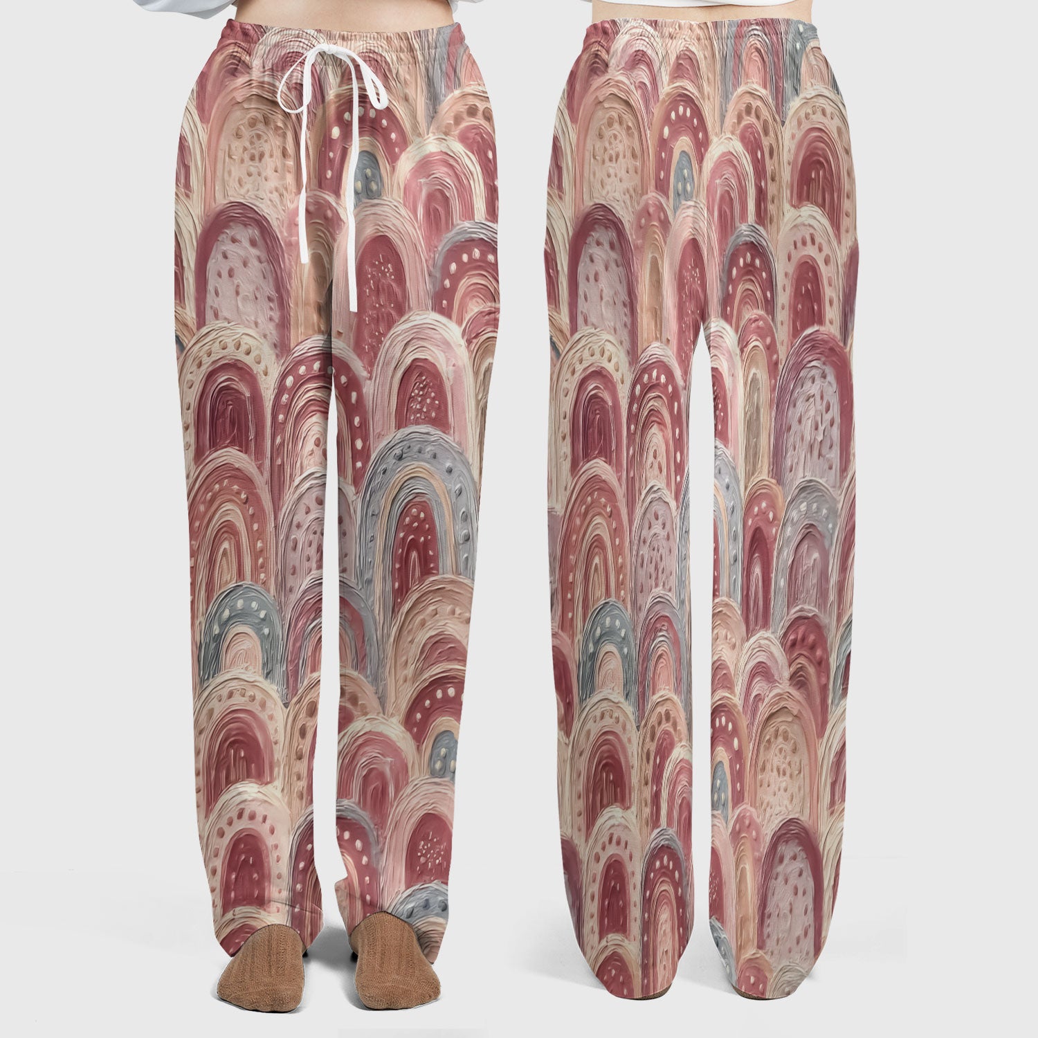 Aboriginal Dot Painting Scrub Set, Tracks And Dreamtime Journey Lines Medical Pattern Shirt, Breathable Fabrics Nursing Uniform