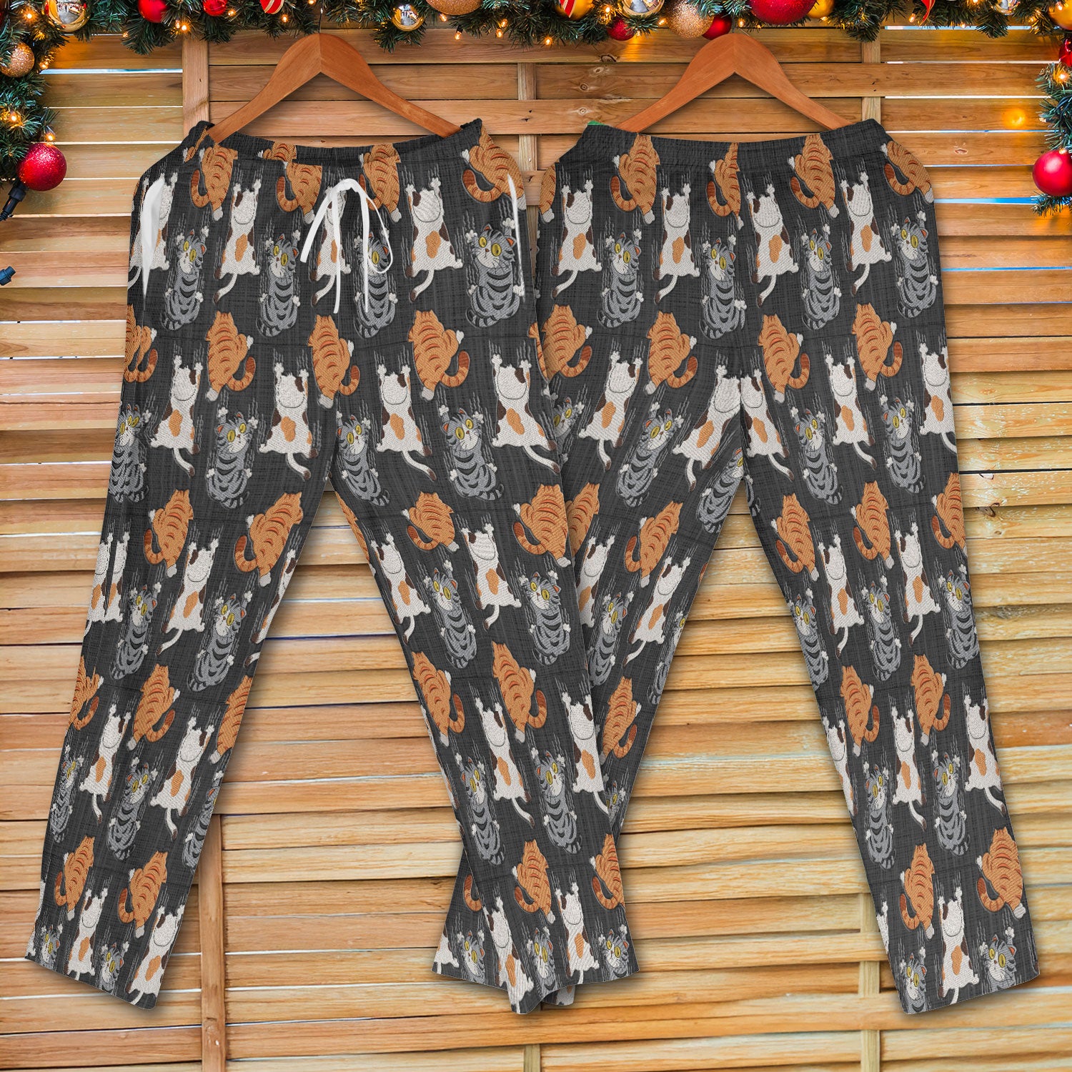 Cute Cat Pattern Nurse Scrub Set, Cats Medical Pattern Shirt, Breathable Fabrics Nursing Uniform