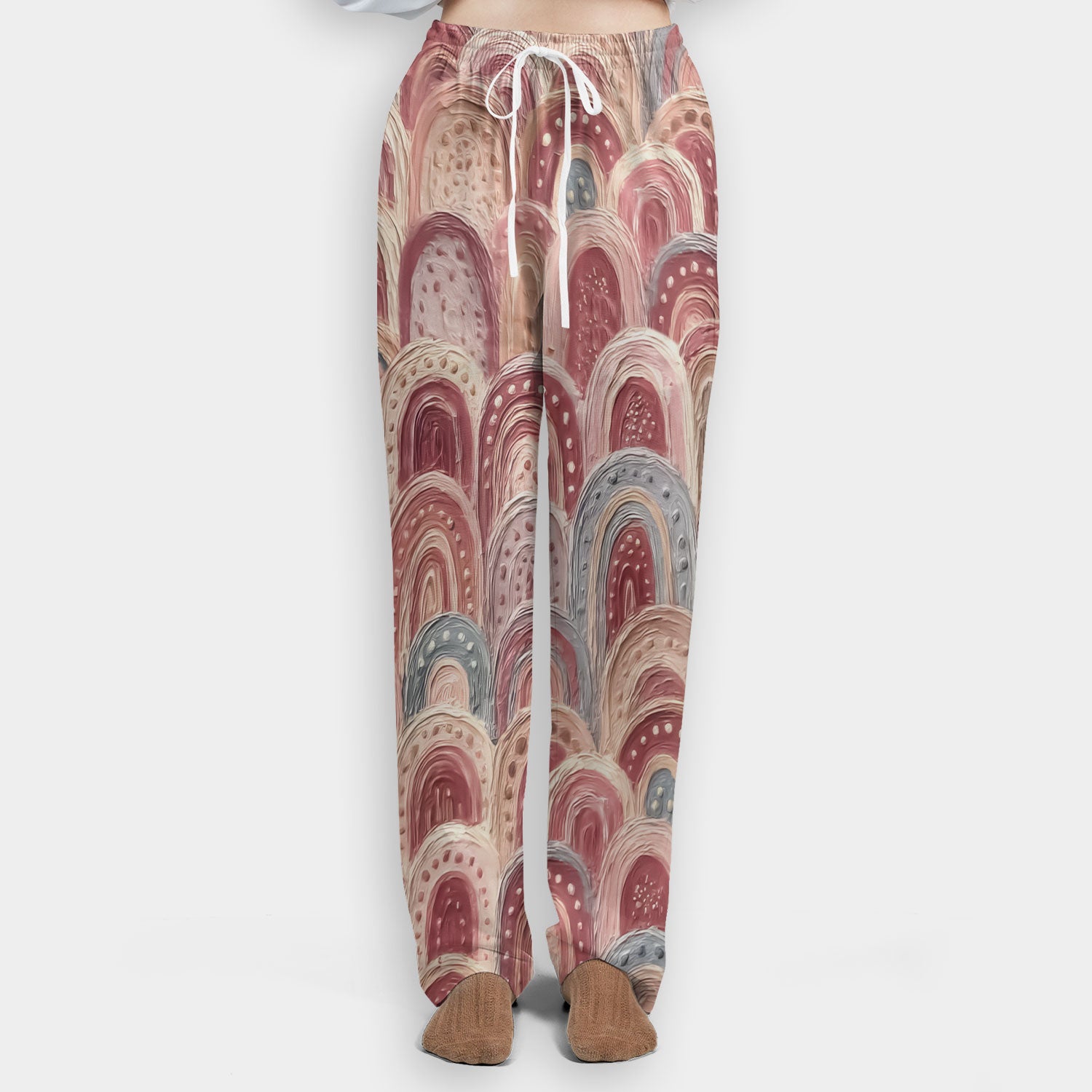 Aboriginal Dot Painting Scrub Set, Tracks And Dreamtime Journey Lines Medical Pattern Shirt, Breathable Fabrics Nursing Uniform