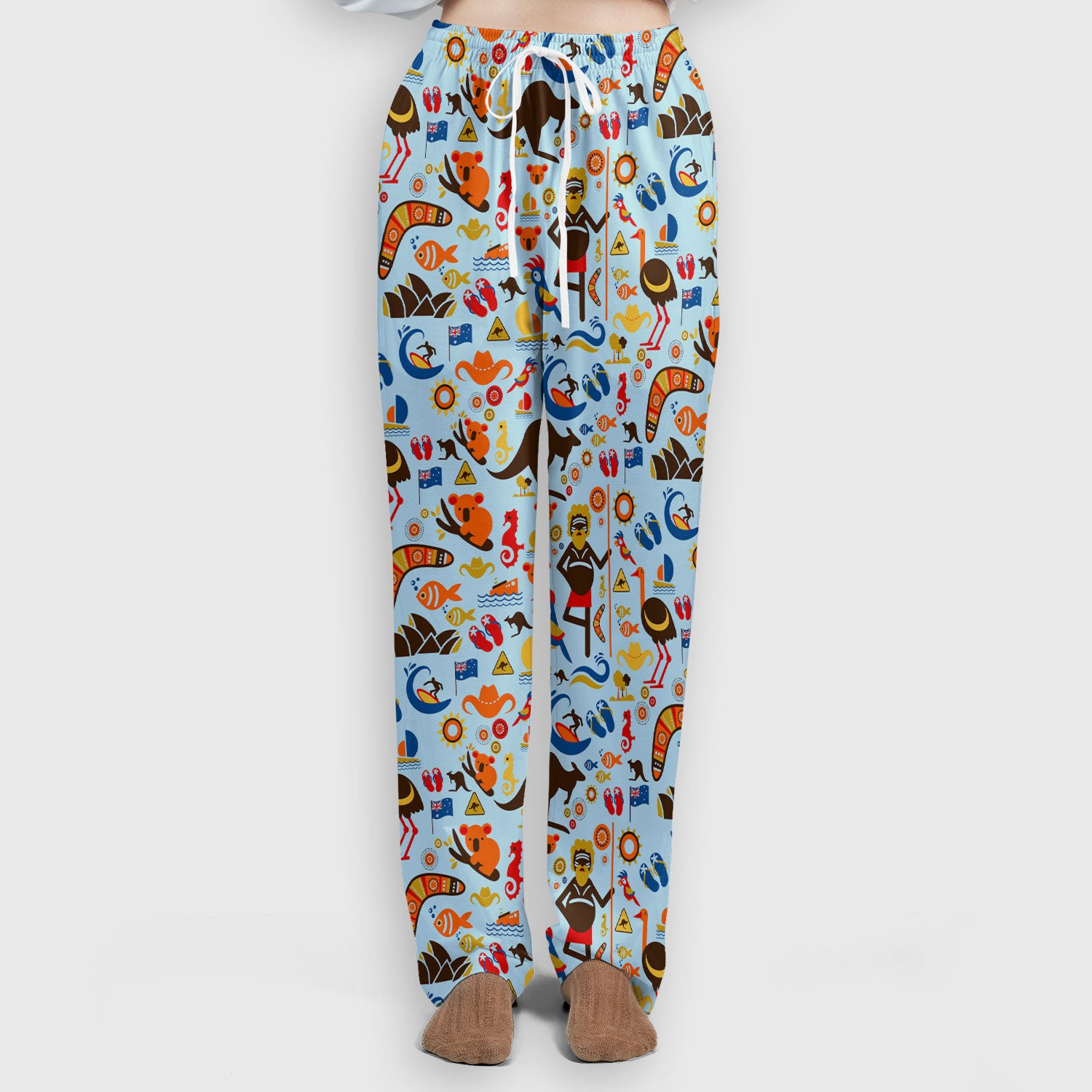 Indigenous Inspired Icon Scrub Set, Australia Culture Pattern Nurse Shirt, Comfortable Scrubs For Nursing